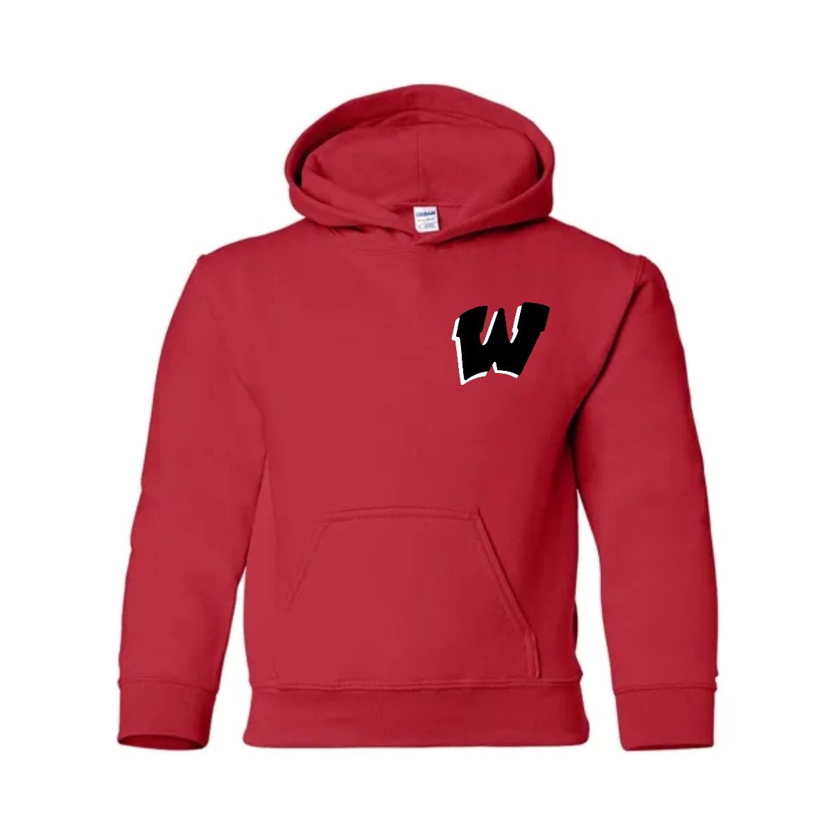 Youth Hooded Warrior Sweatshirt - Youth Hooded Warrior Sweatshirt - Image 1 of 2