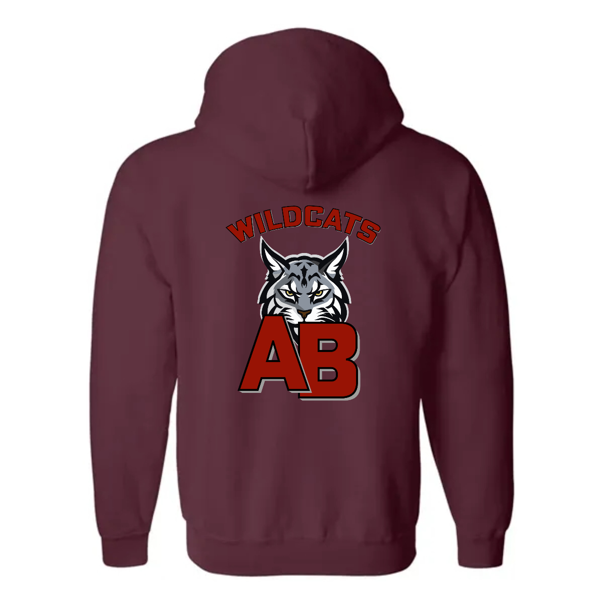 Wildcat Full-Zip Hooded Sweatshirt - Wildcat Full-Zip Hooded Sweatshirt - Image 4 of 9