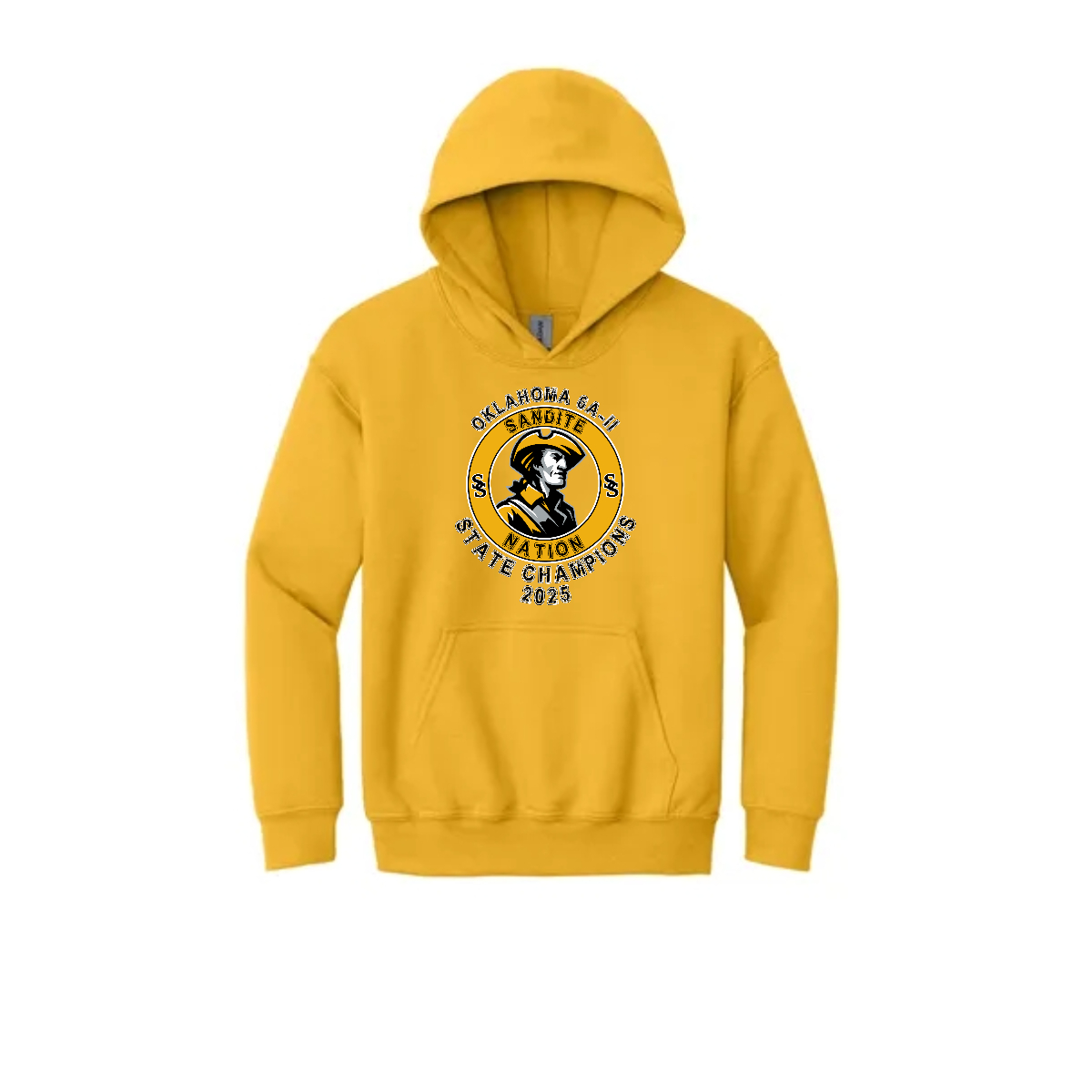 Youth Sandite Champs classic Hooded Sweatshirt. - Youth Sandite Champs classic Hooded Sweatshirt. - Image 1 of 3