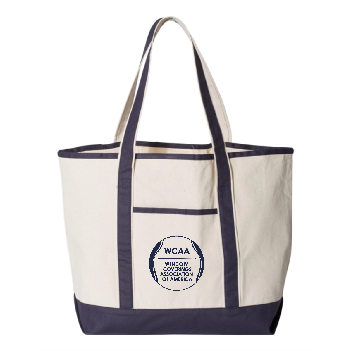 Q-Tees 34.6L Large Canvas Deluxe Tote