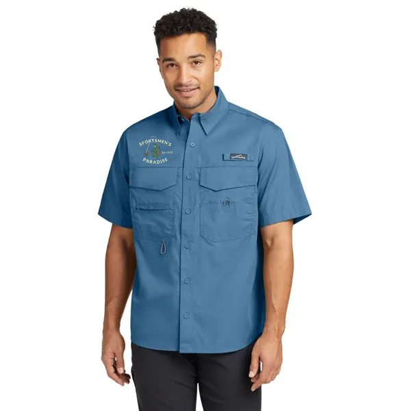Eddie Bauer High Quality Short Sleeve Fishing Shirt - Eddie Bauer High Quality Short Sleeve Fishing Shirt - Image 0 of 2