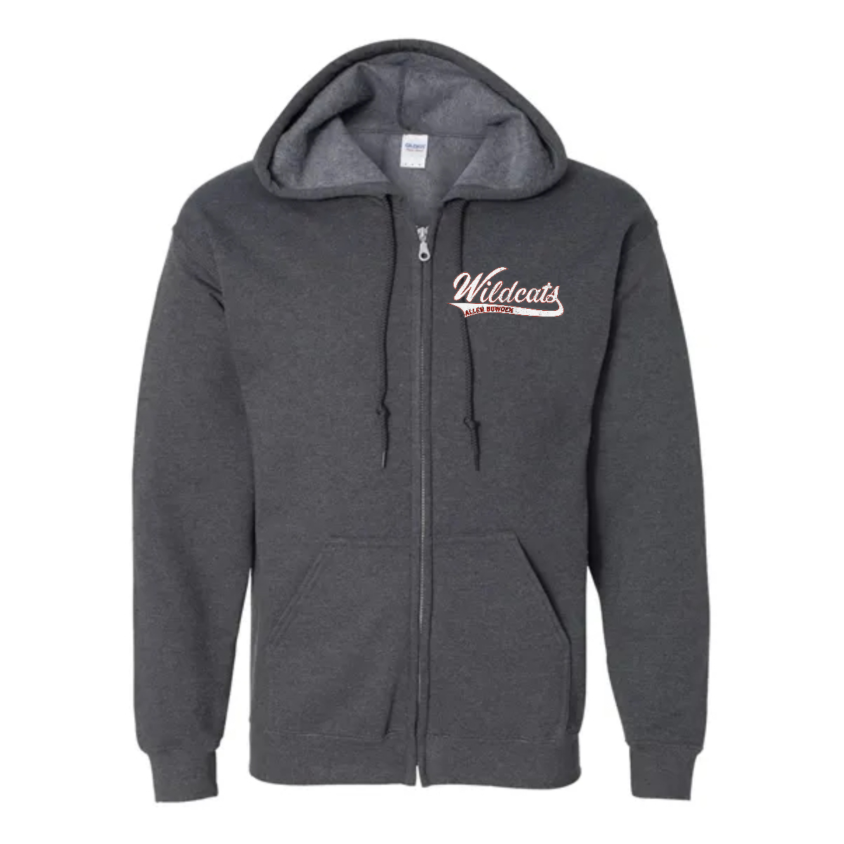 Wildcat Full-Zip Hooded Sweatshirt - Wildcat Full-Zip Hooded Sweatshirt - Image 7 of 9