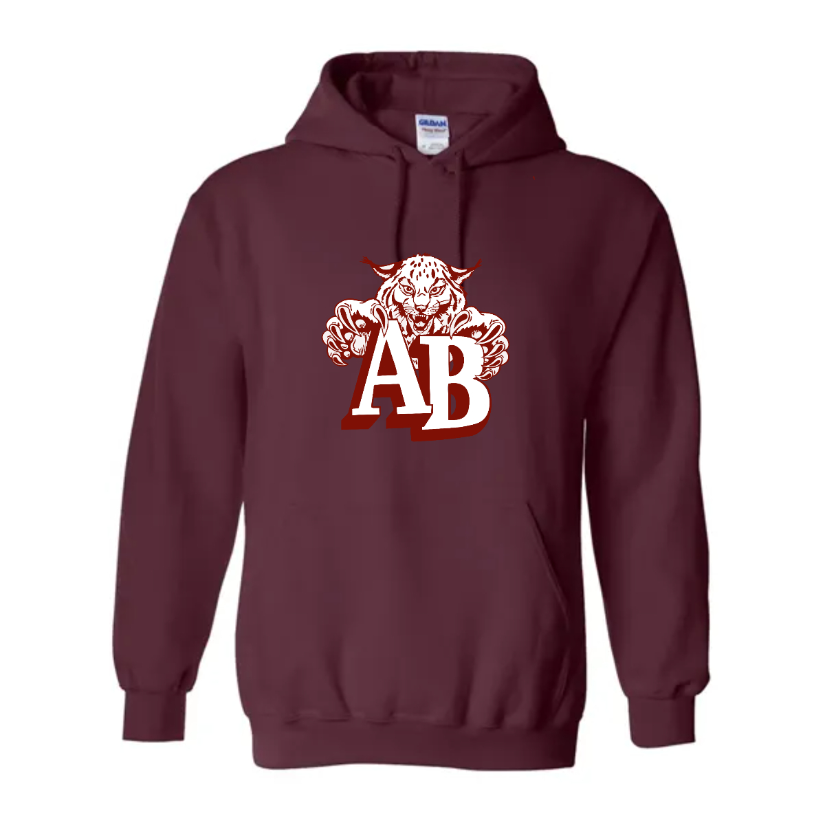 Classic AB Wildcat Hooded Sweatshirt - Classic AB Wildcat Hooded Sweatshirt - Image 4 of 5