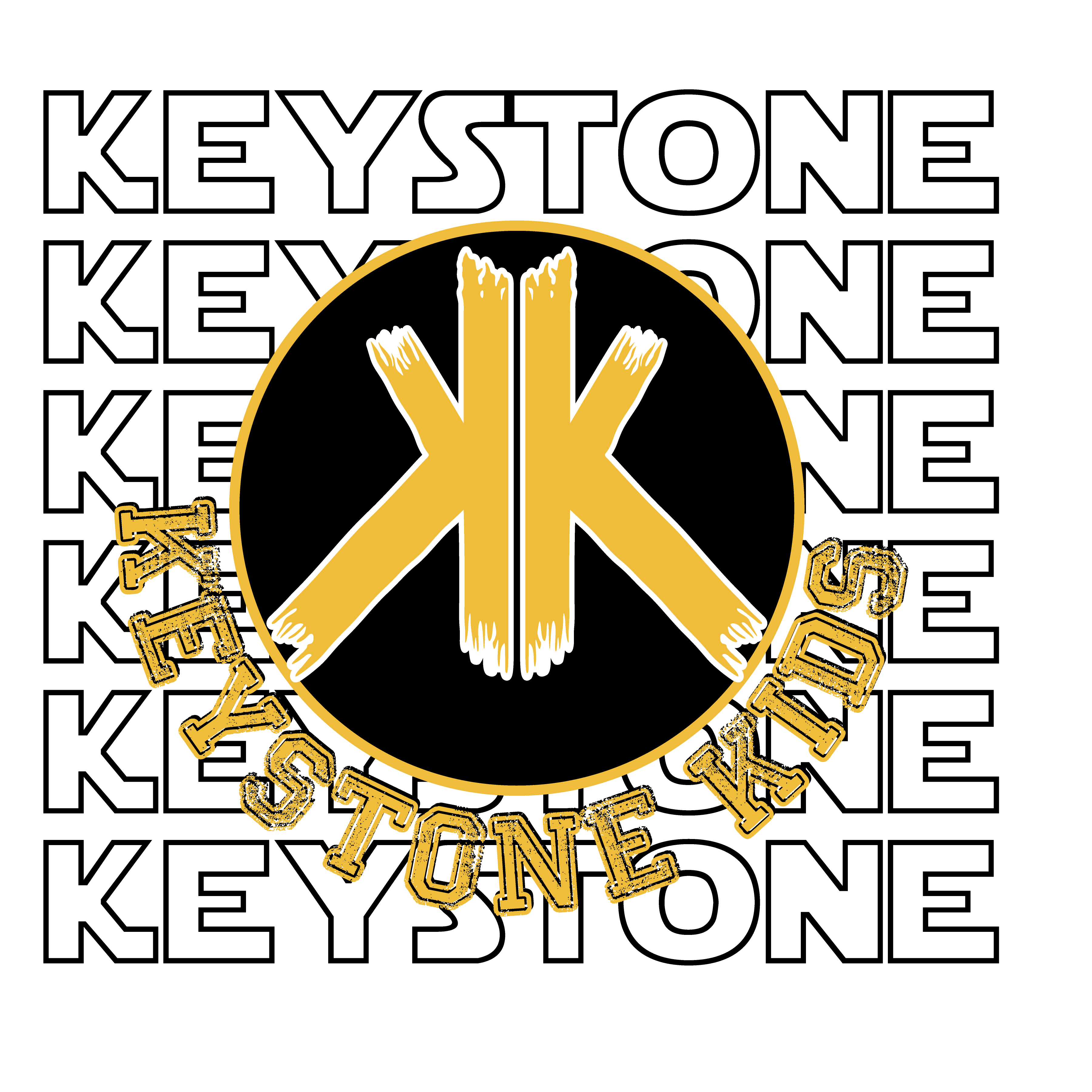 Youth KKWC Stacked Long Sleeve T-Shirt. - Youth KKWC Stacked Long Sleeve T-Shirt. - Image 3 of 3