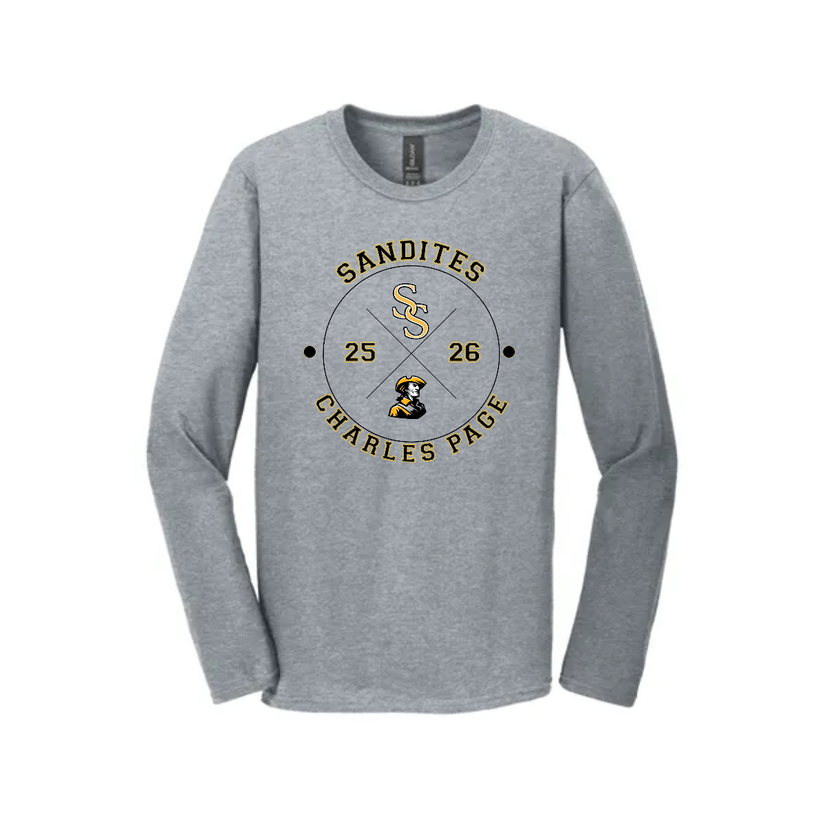 Sandite Classic Long Sleeve T-Shirt. - Sandite Classic Long Sleeve T-Shirt. - Image 1 of 2