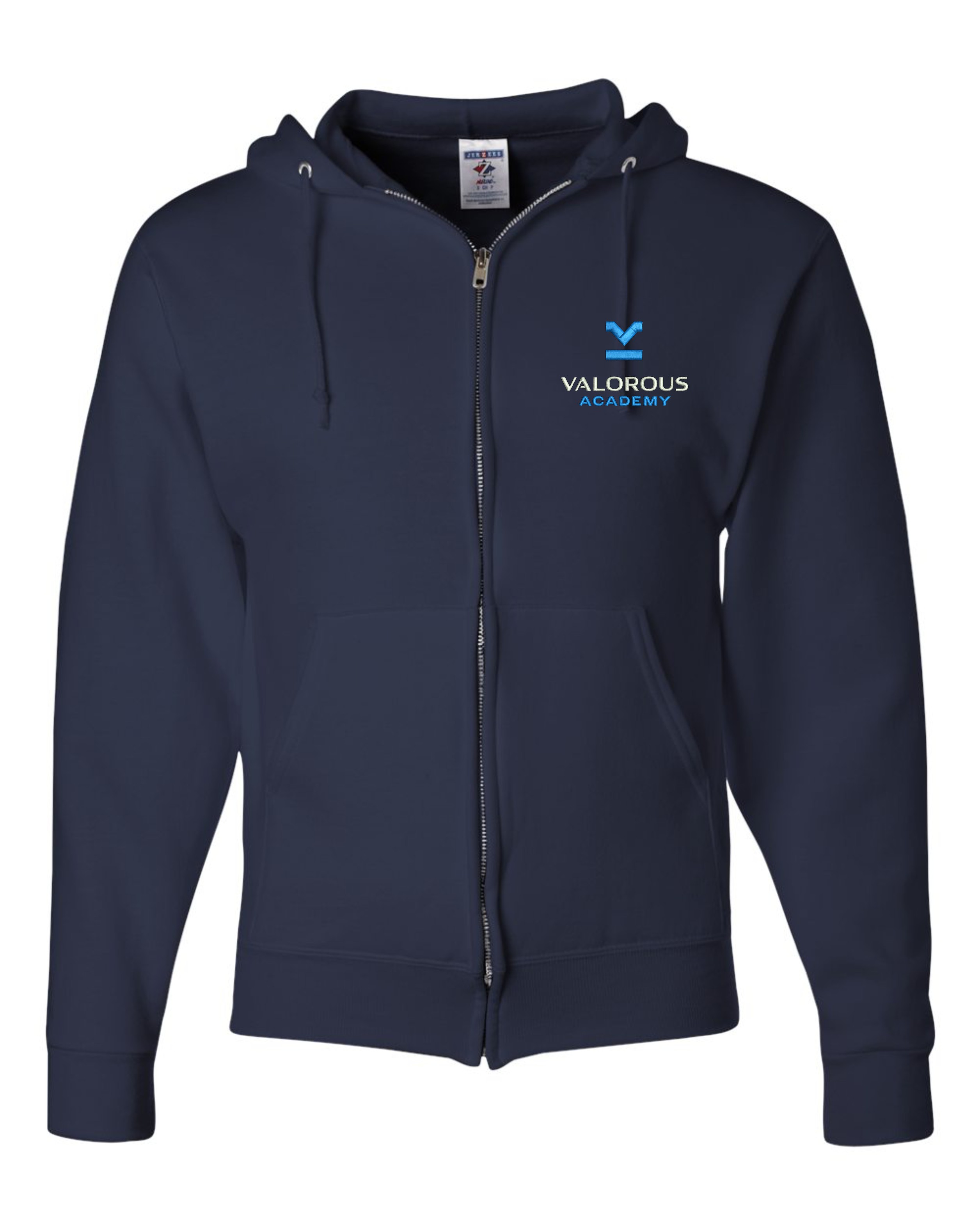 Adult Valorous - NuBlend Full-Zip Hooded Sweatshirt. - Adult Valorous - NuBlend Full-Zip Hooded Sweatshirt. - Image 1 of 3