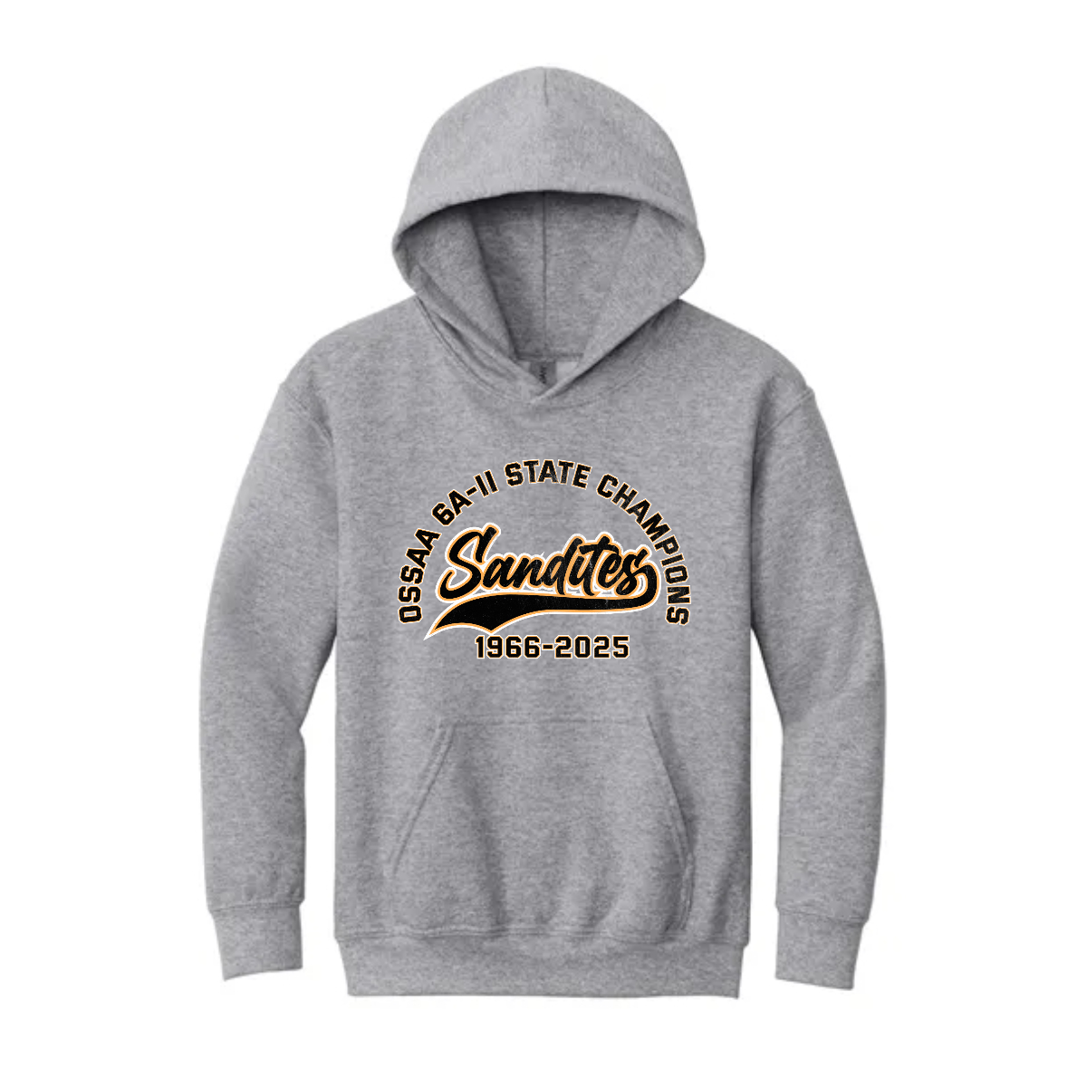 Sandite Champions 66 25 Youth Hooded Sweatshirt. - Sandite Champions 66 25 Youth Hooded Sweatshirt. - Image 0 of 3