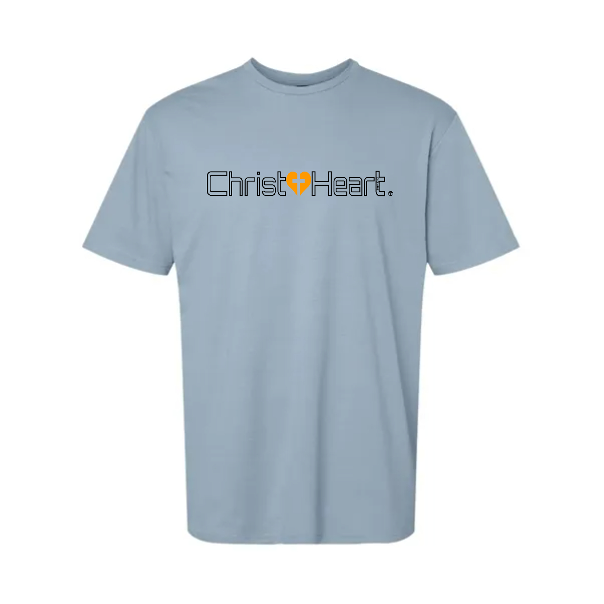 T-Shirt / Christ+Heart Black outline logo - T-Shirt / Christ+Heart Black outline logo - Image 1 of 6
