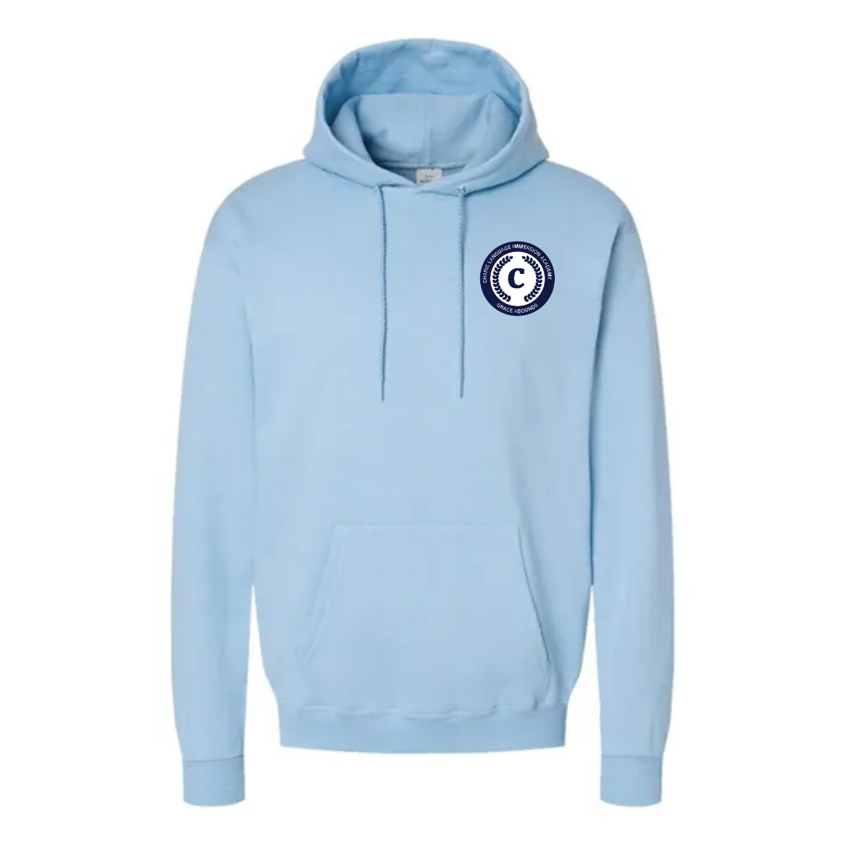 Hanes Unisex Ecosmart® Hooded Sweatshirt - Hanes Unisex Ecosmart® Hooded Sweatshirt - Image 1 of 3