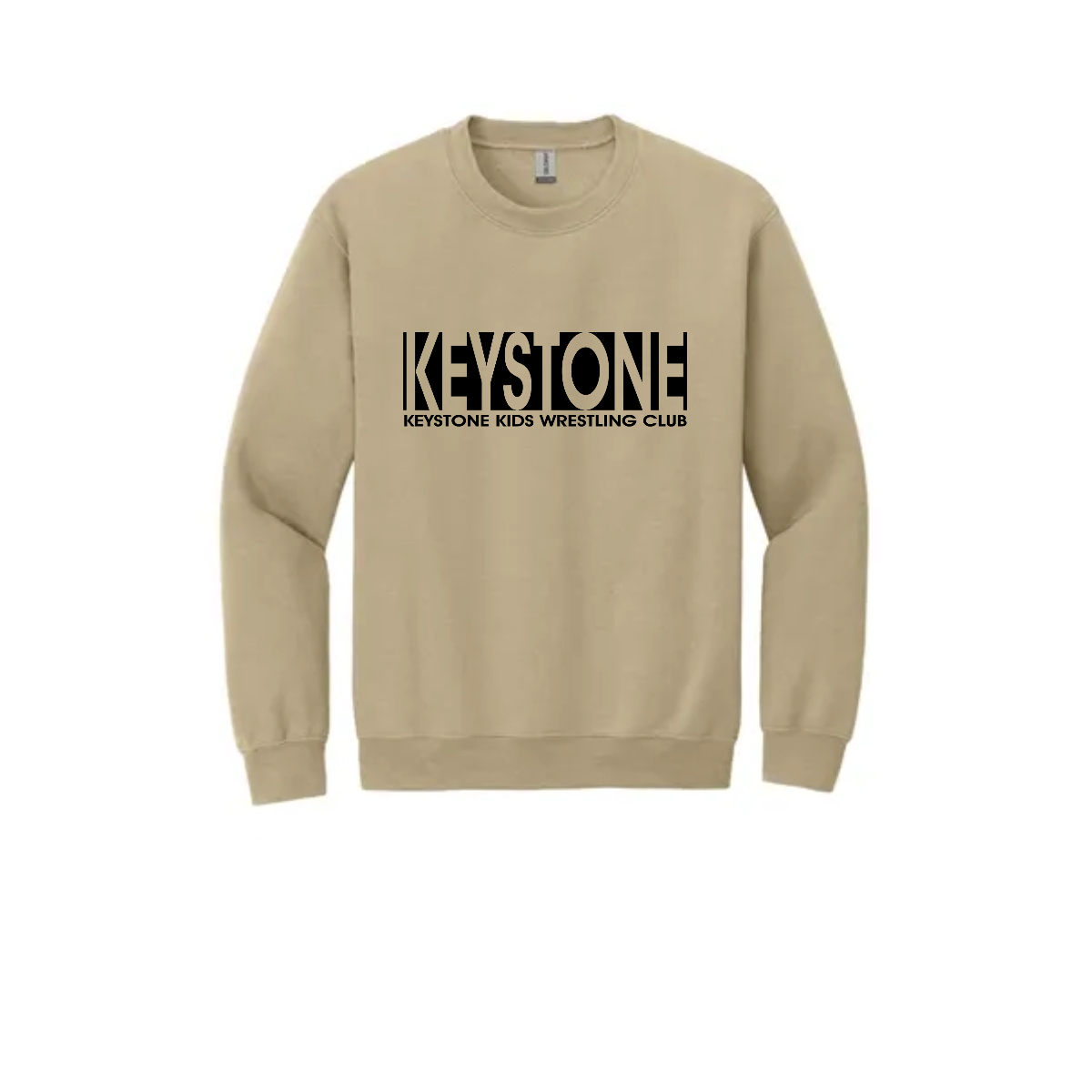 Adult Keystone Outline Crewneck Sweatshirt. - Adult Keystone Outline Crewneck Sweatshirt. - Image 3 of 4