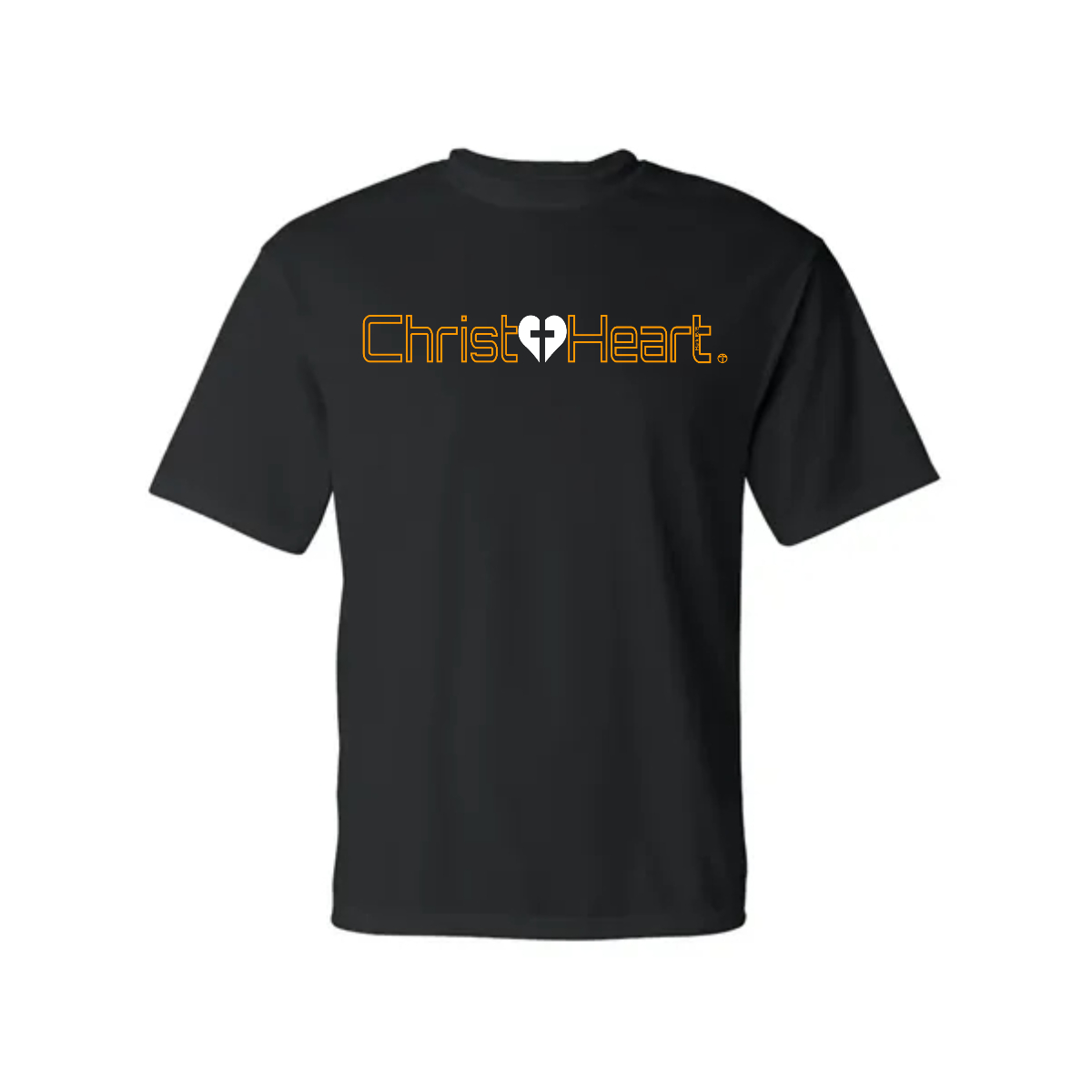 T-shirt / Christ+Heart Orange Outline Performance - T-shirt / Christ+Heart Orange Outline Performance - Image 5 of 6