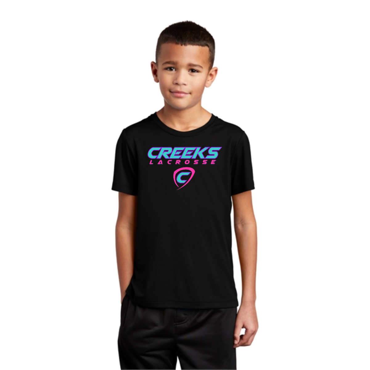 Creeks Youth Posi-UV Pro Tee. - Creeks Youth Posi-UV Pro Tee. - Image 2 of 3