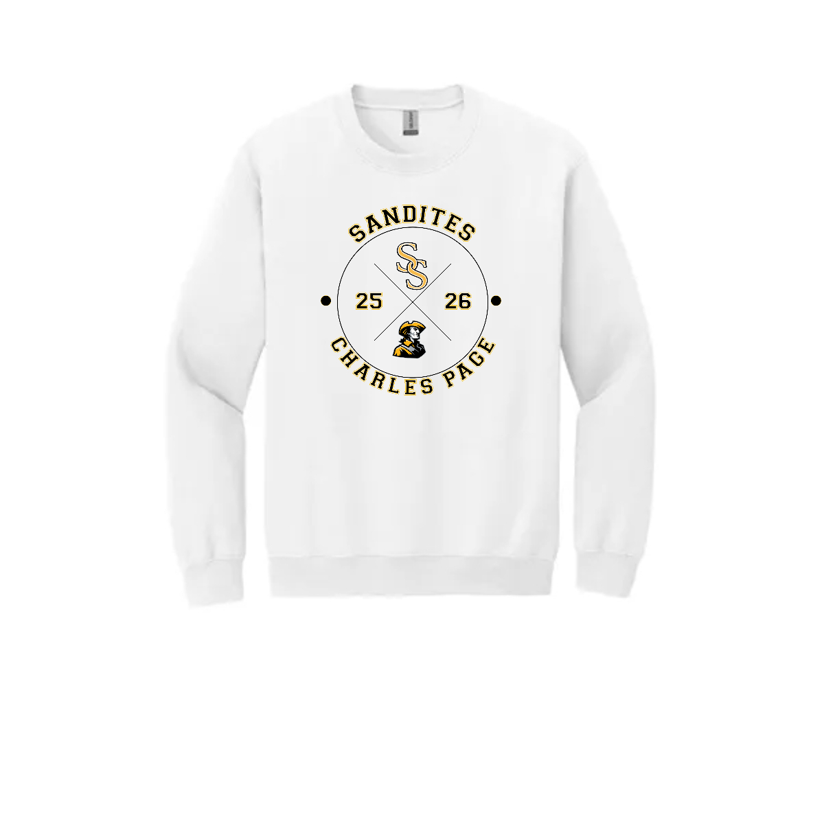Sandite Classic Crewneck Sweatshirt. - Sandite Classic Crewneck Sweatshirt. - Image 3 of 3