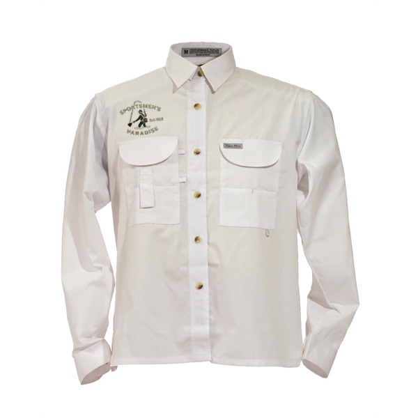 Ladies' Long Sleeve Fishing Shirt - Ladies' Long Sleeve Fishing Shirt - Image 1 of 5