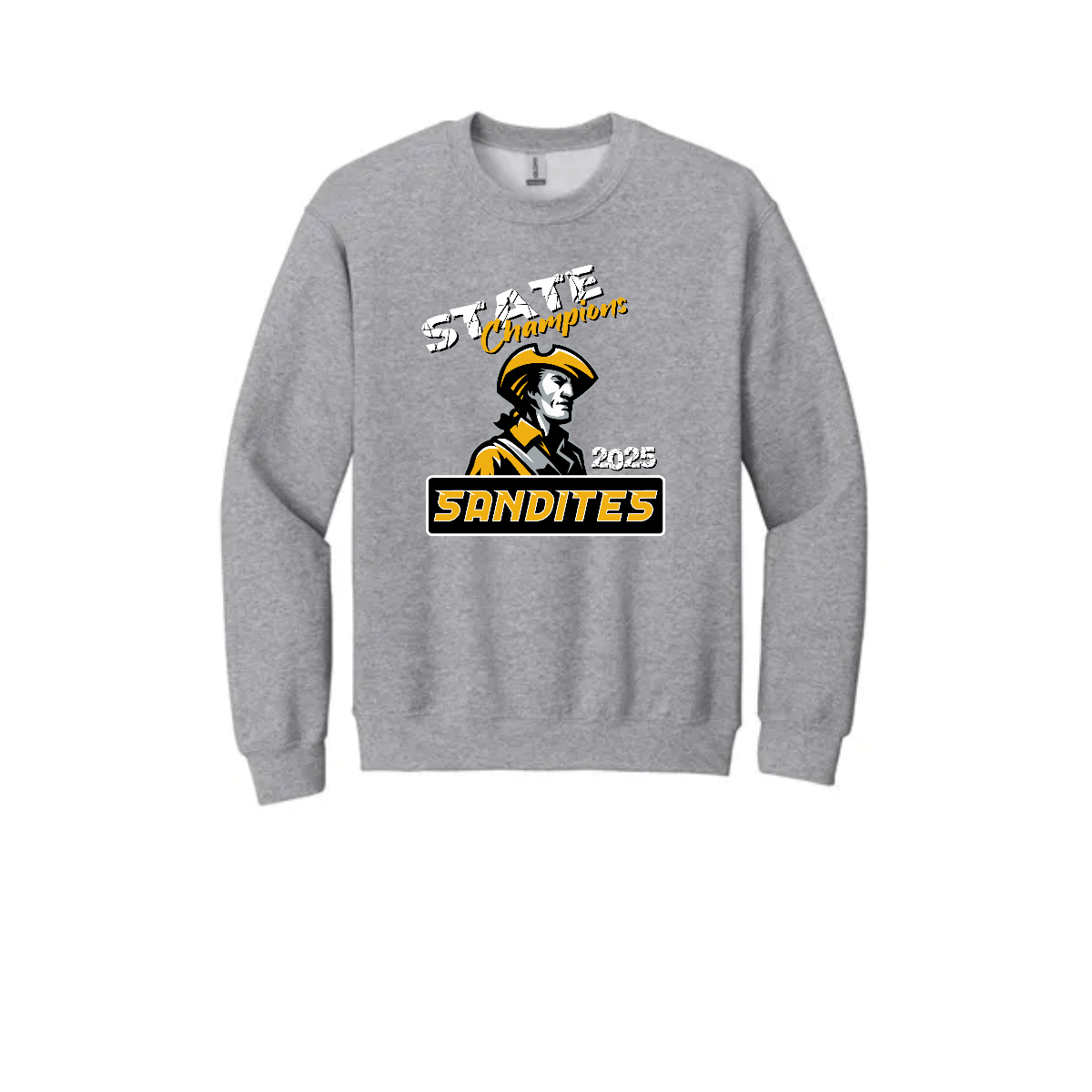 Adult SS Champions Head Crewneck Sweatshirt. - Adult SS Champions Head Crewneck Sweatshirt. - Image 0 of 3