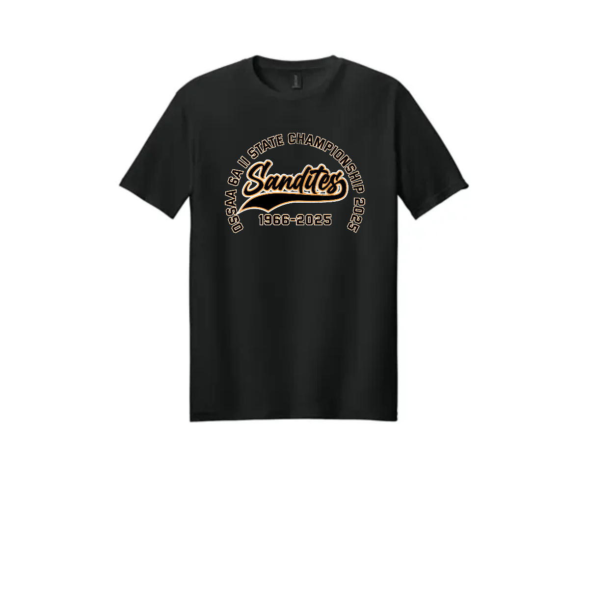 Sandites State Championship 66-25 Adult T-shirt - Sandites State Championship 66-25 Adult T-shirt - Image 1 of 4