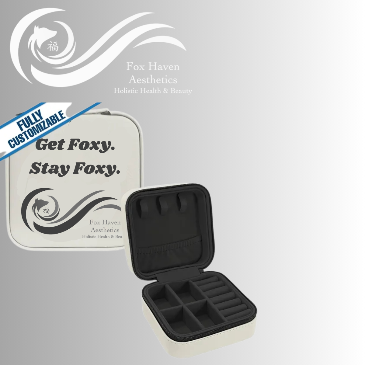 4x4 Engraved Leatherette Square Jewelry Box - Fully Custom - 4x4 Engraved Leatherette Square Jewelry Box - Fully Custom - Image 0 of 18