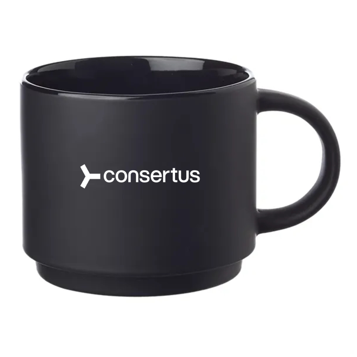 Stackable Ceramic Coffee Mugs - Stackable Ceramic Coffee Mugs - Image 3 of 3