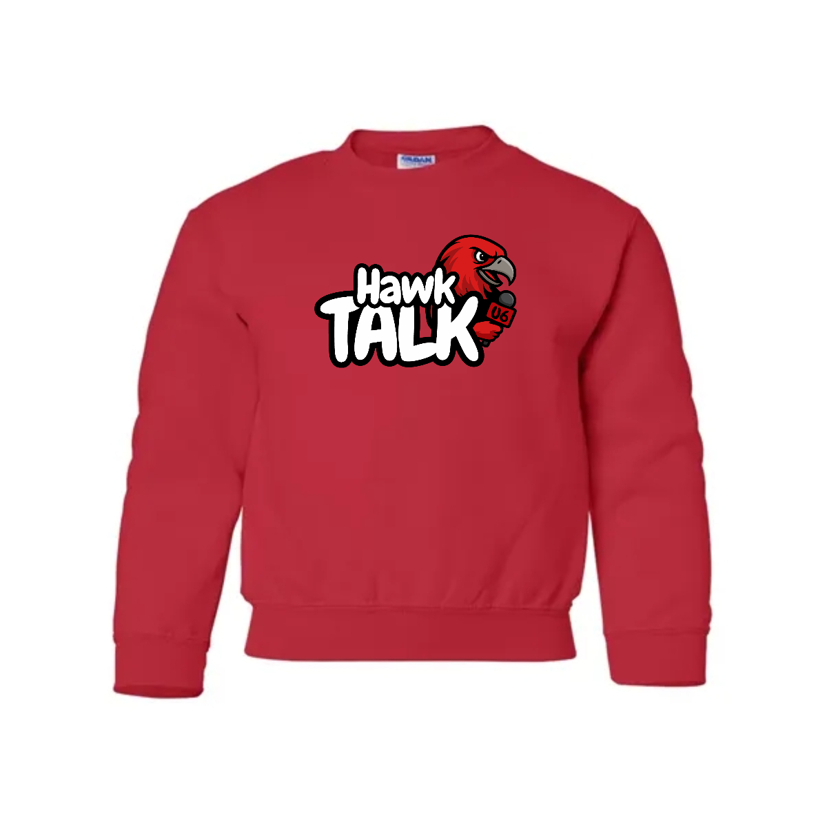 Youth Hawk Talk Crewneck Sweatshirt - Youth Hawk Talk Crewneck Sweatshirt - Image 0 of 1