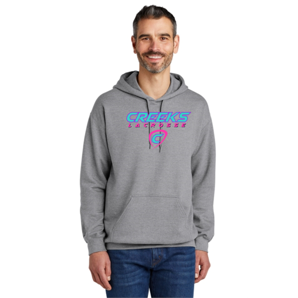 Creeks Softstyle Pullover Hooded Sweatshirt - Creeks Softstyle Pullover Hooded Sweatshirt - Image 1 of 2