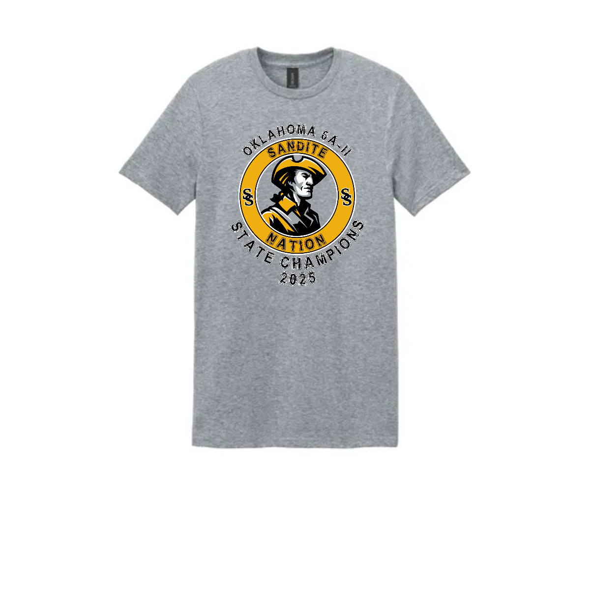 Sandites State Classic Adult T-shirt - Sandites State Classic Adult T-shirt - Image 4 of 5