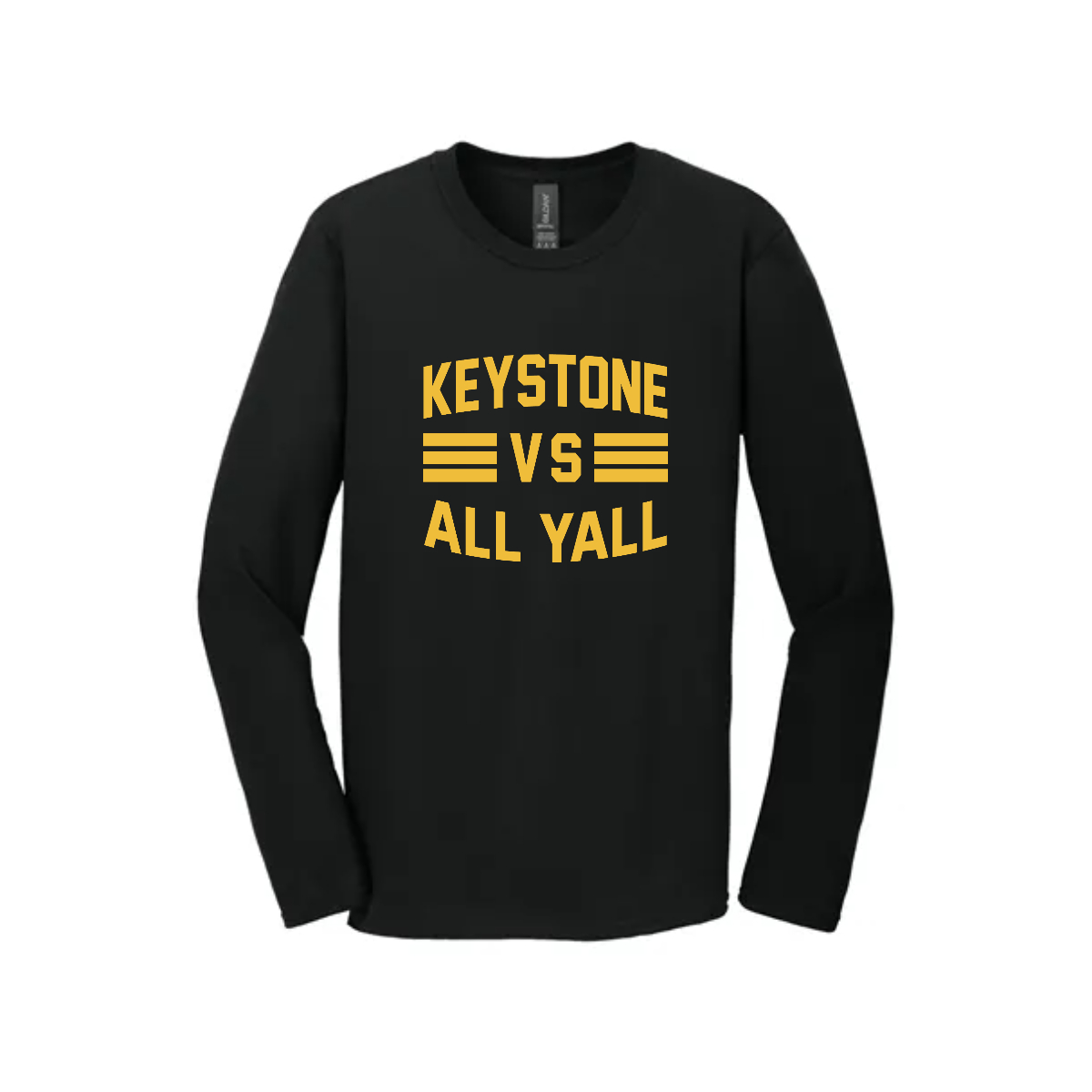 Adult KK Vs All Yall Puff Long Sleeve T-Shirt. - Adult KK Vs All Yall Puff Long Sleeve T-Shirt. - Image 1 of 3
