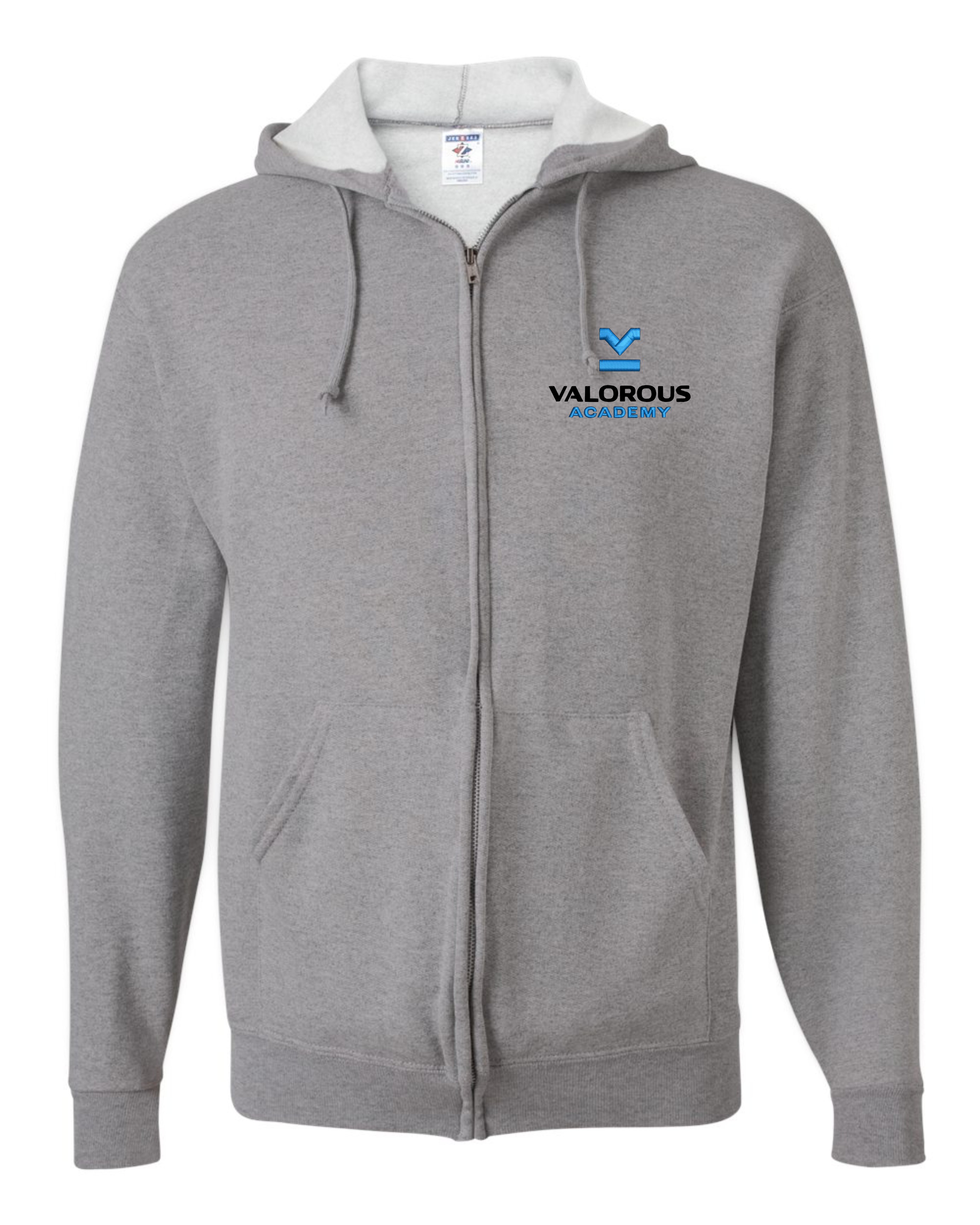 Adult Valorous - NuBlend Full-Zip Hooded Sweatshirt. - Adult Valorous - NuBlend Full-Zip Hooded Sweatshirt. - Image 0 of 3
