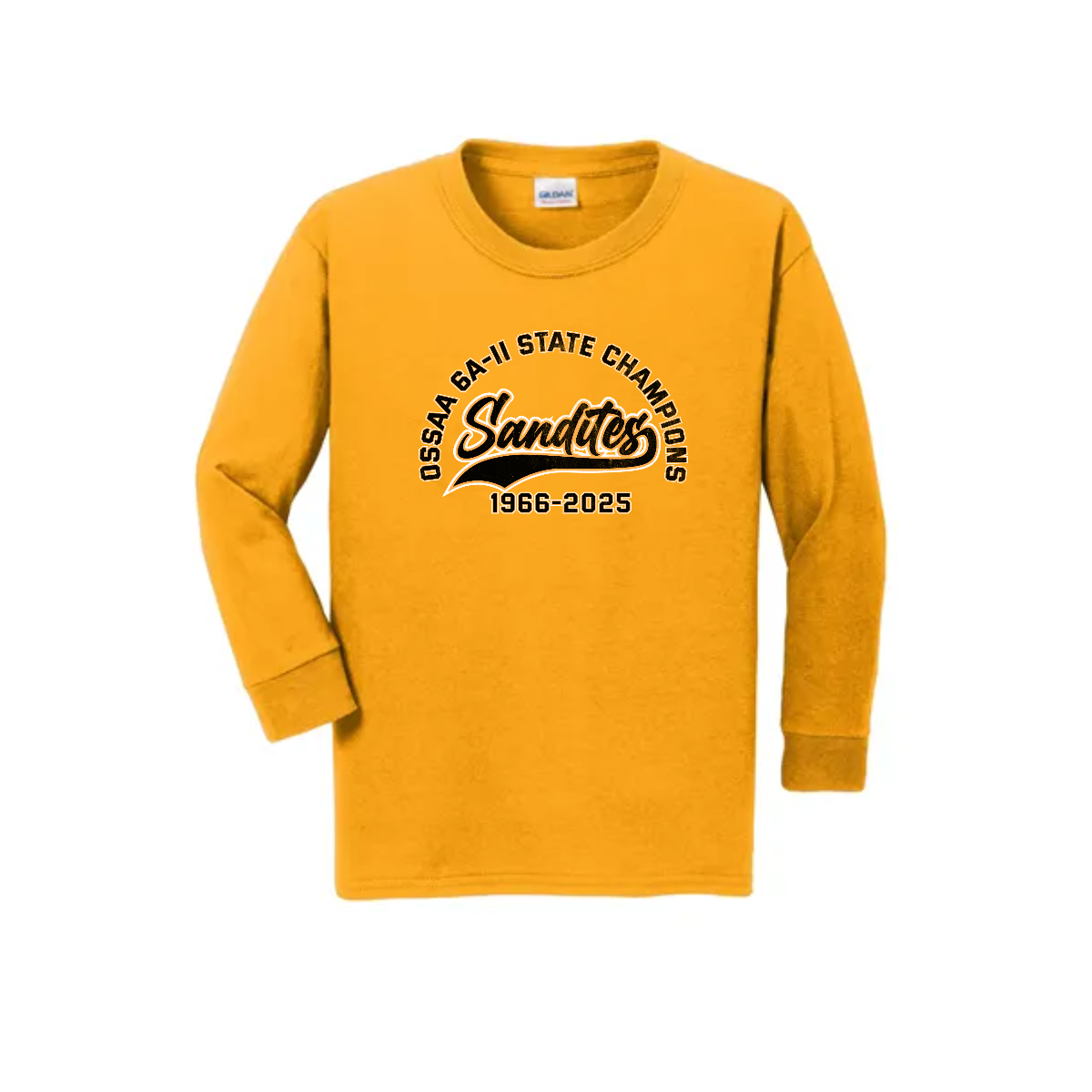 Sandite Championship 66 25 Youth Long Sleeve T-Shirt. - Sandite Championship 66 25 Youth Long Sleeve T-Shirt. - Image 1 of 4