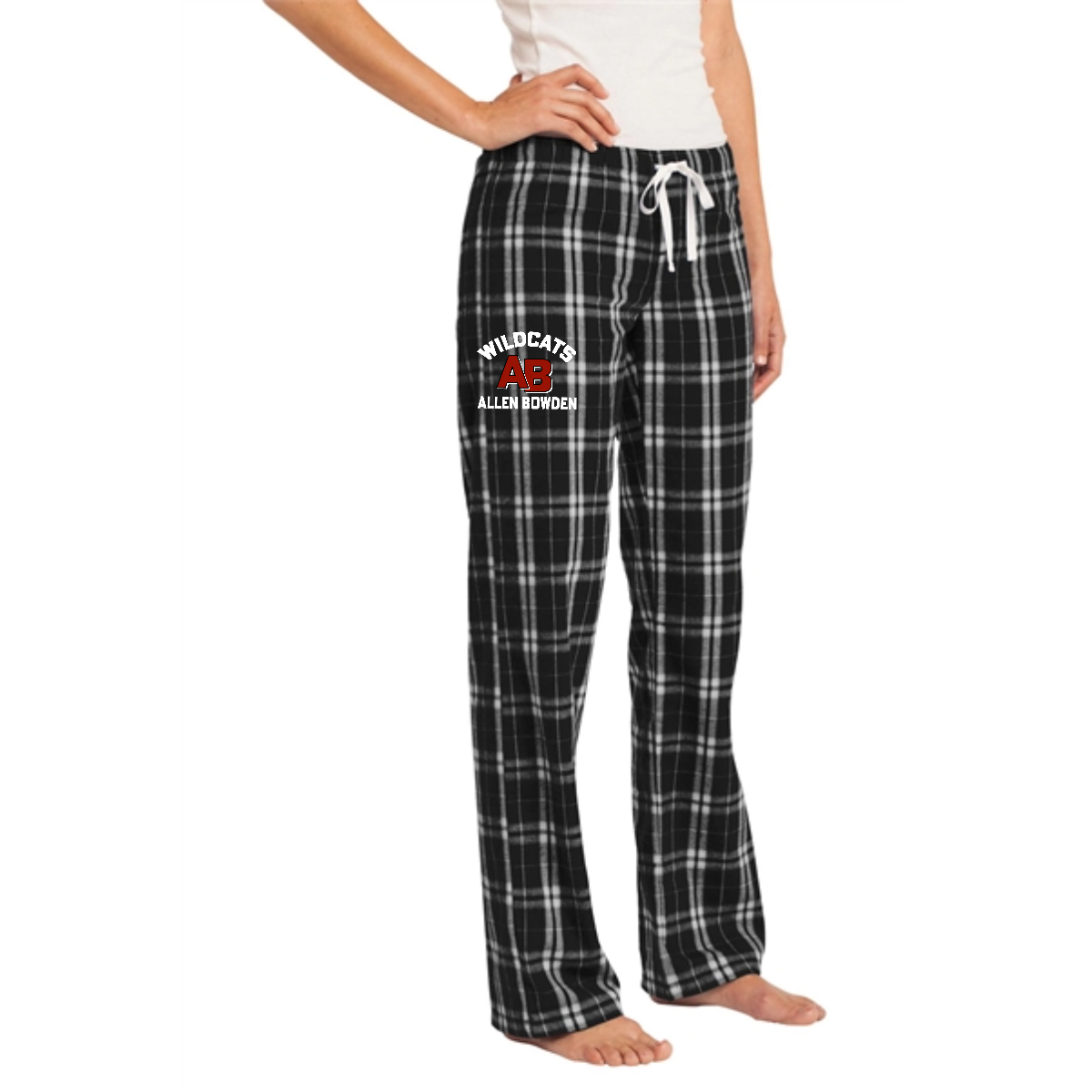 District Women's Flannel Plaid Pant Wildcats right leg. - District Women's Flannel Plaid Pant Wildcats right leg. - Image 0 of 1