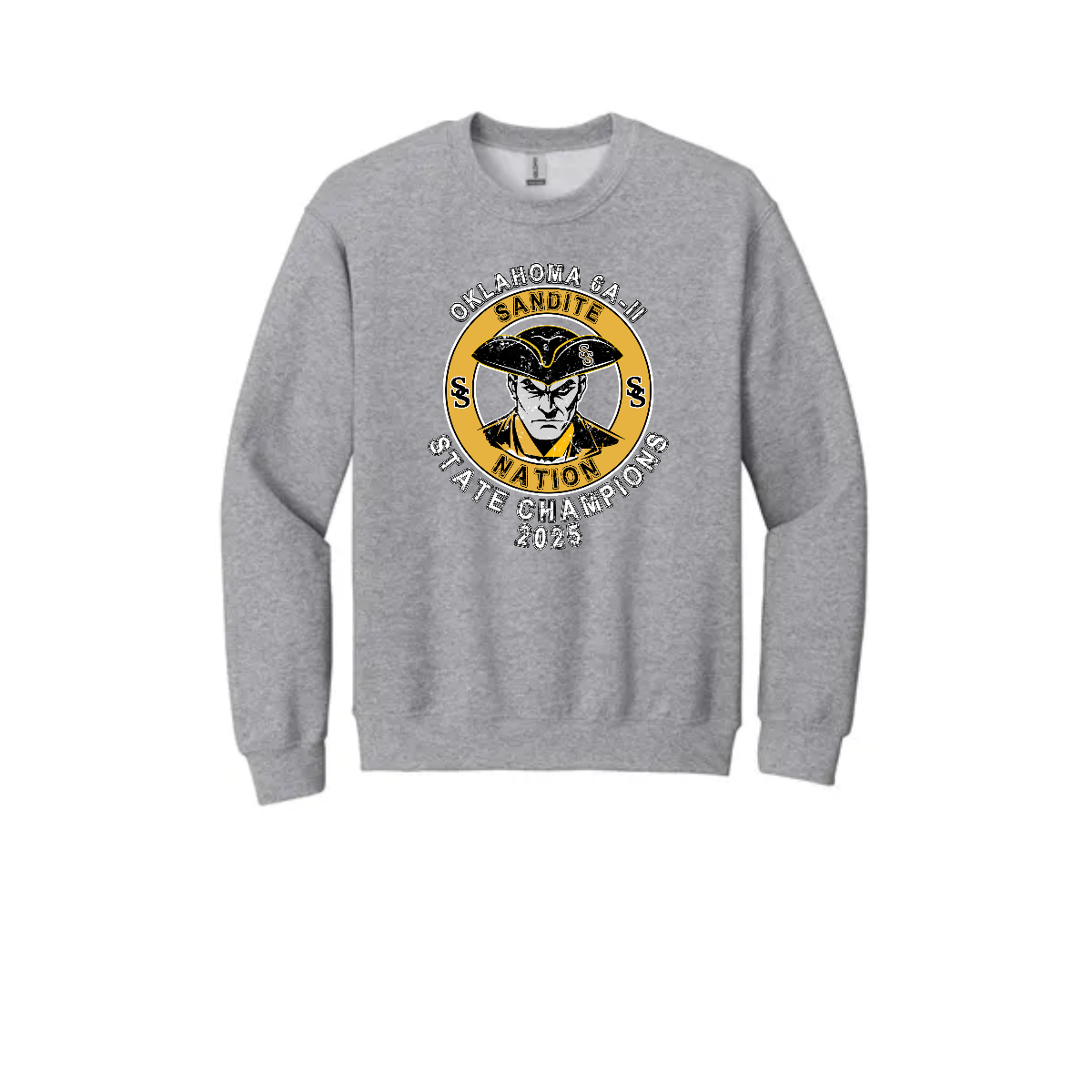 Sandite Champs Focus Crewneck Sweatshirt. - Sandite Champs Focus Crewneck Sweatshirt. - Image 1 of 3