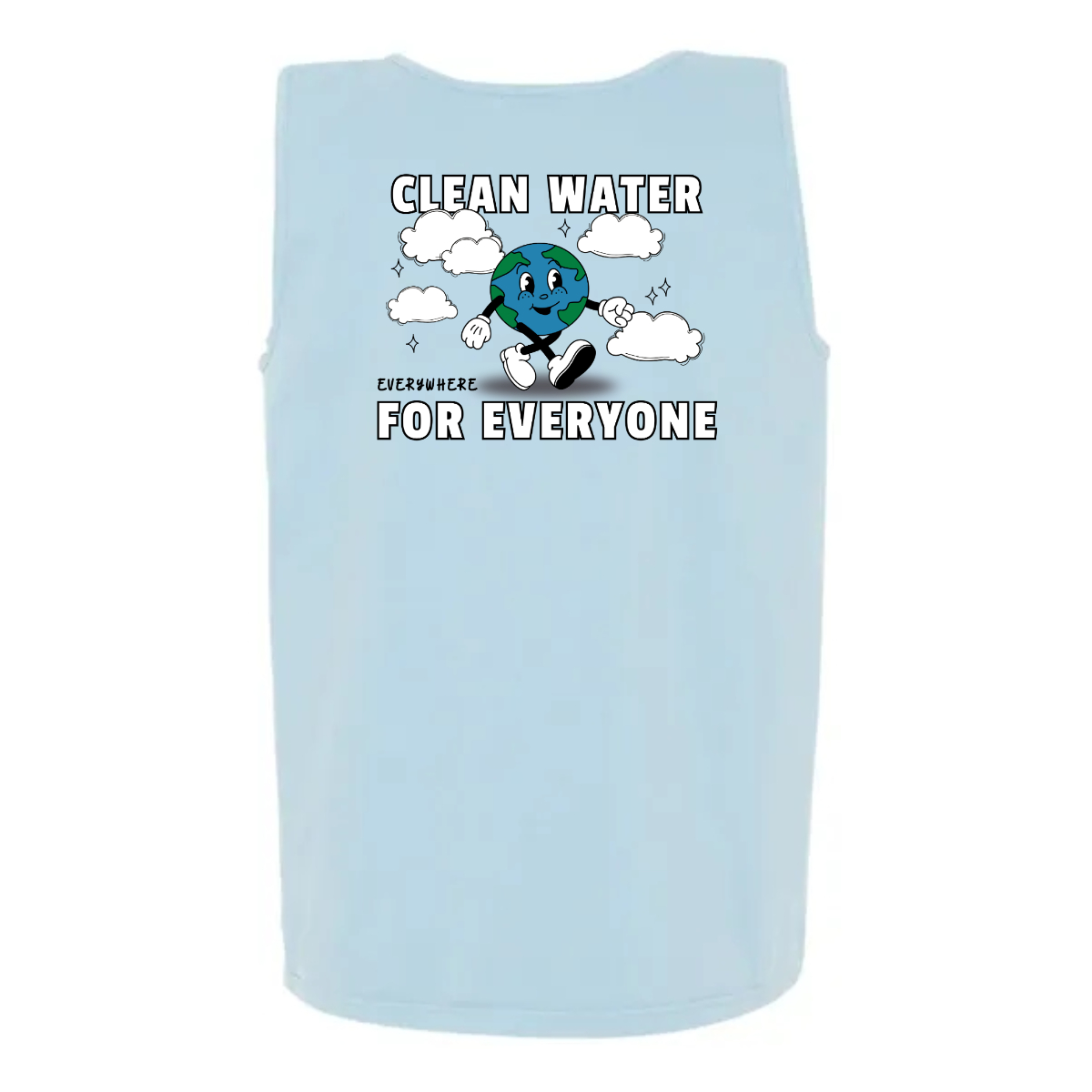 Clean Water Everywhere Comfort Colors Tank - Clean Water Everywhere Comfort Colors Tank - Image 6 of 6