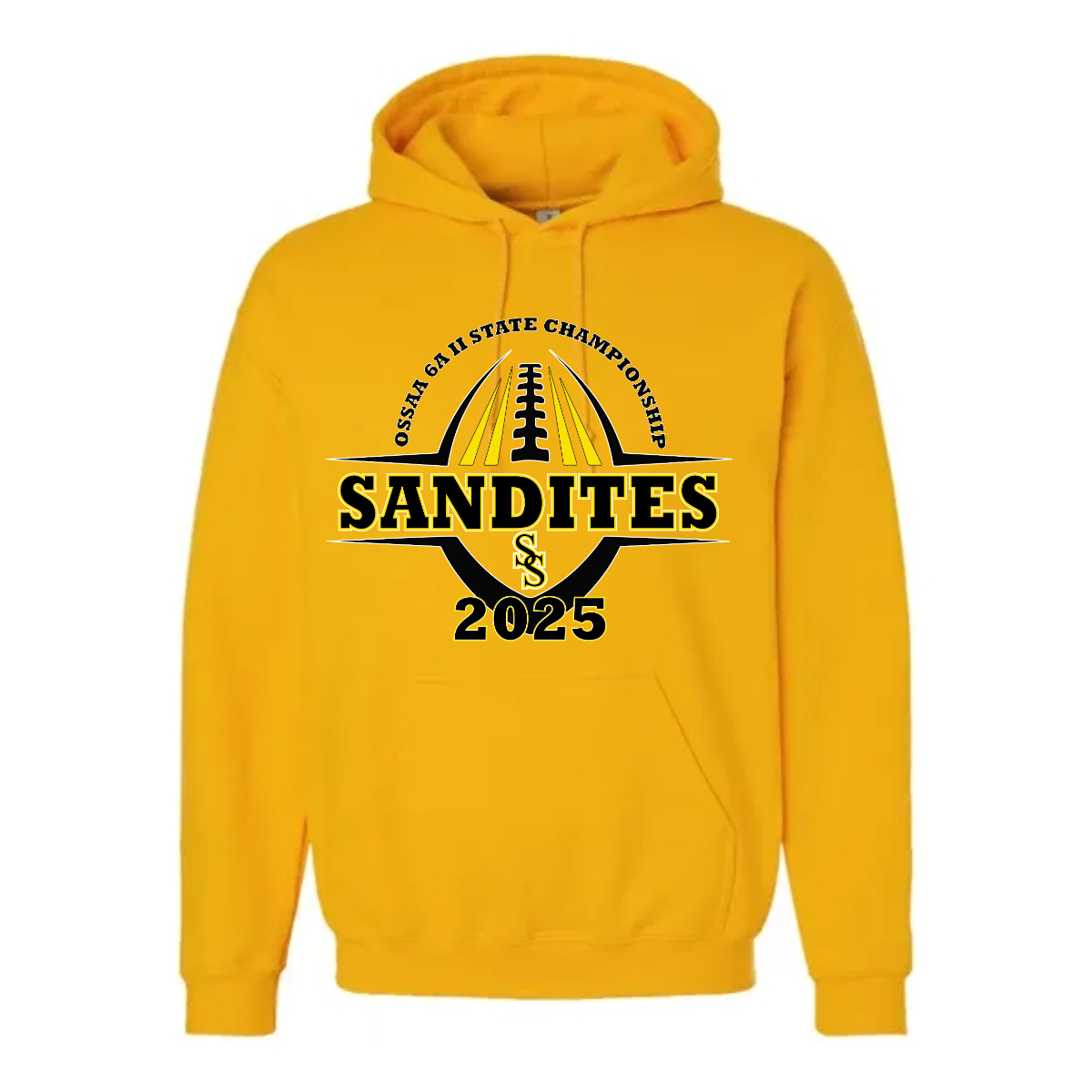 Sandite Championship Adult Hoodie - Sandite Championship Adult Hoodie - Image 1 of 3