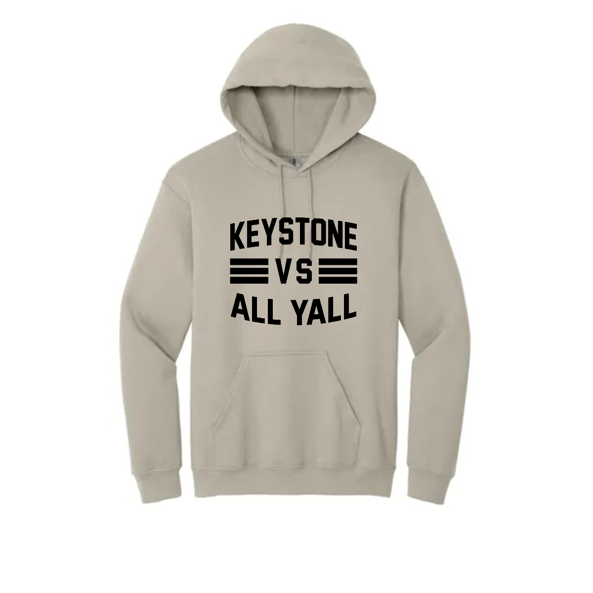 Adult KKWC Puff Vs All Yall Hooded Sweatshirt. - Adult KKWC Puff Vs All Yall Hooded Sweatshirt. - Image 3 of 3