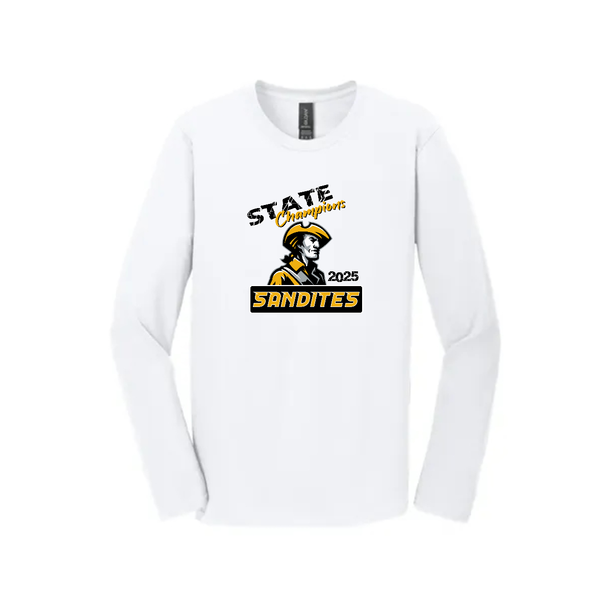Sandite Adult SS Champions Head LS T-Shirt. - Sandite Adult SS Champions Head LS T-Shirt. - Image 2 of 3
