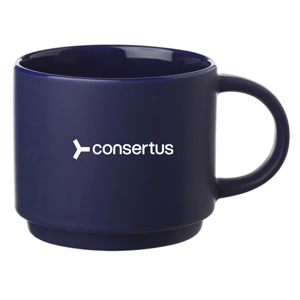 Stackable Ceramic Coffee Mugs - Stackable Ceramic Coffee Mugs - Image 2 of 3