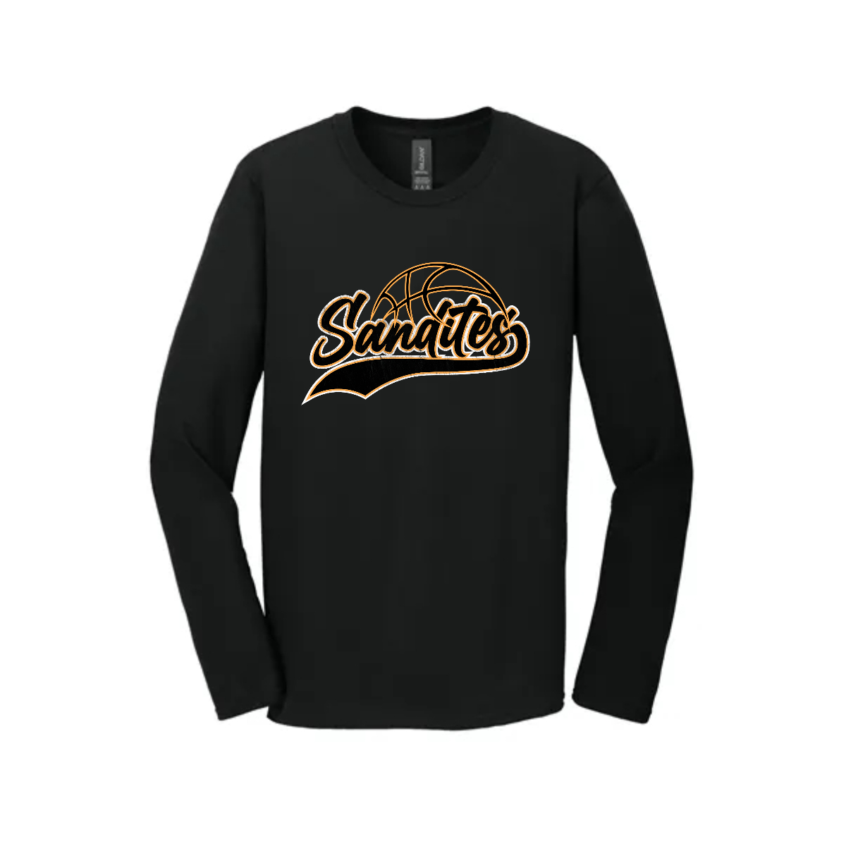 Adult Sandite BB Long Sleeve T-Shirt. - Adult Sandite BB Long Sleeve T-Shirt. - Image 2 of 2