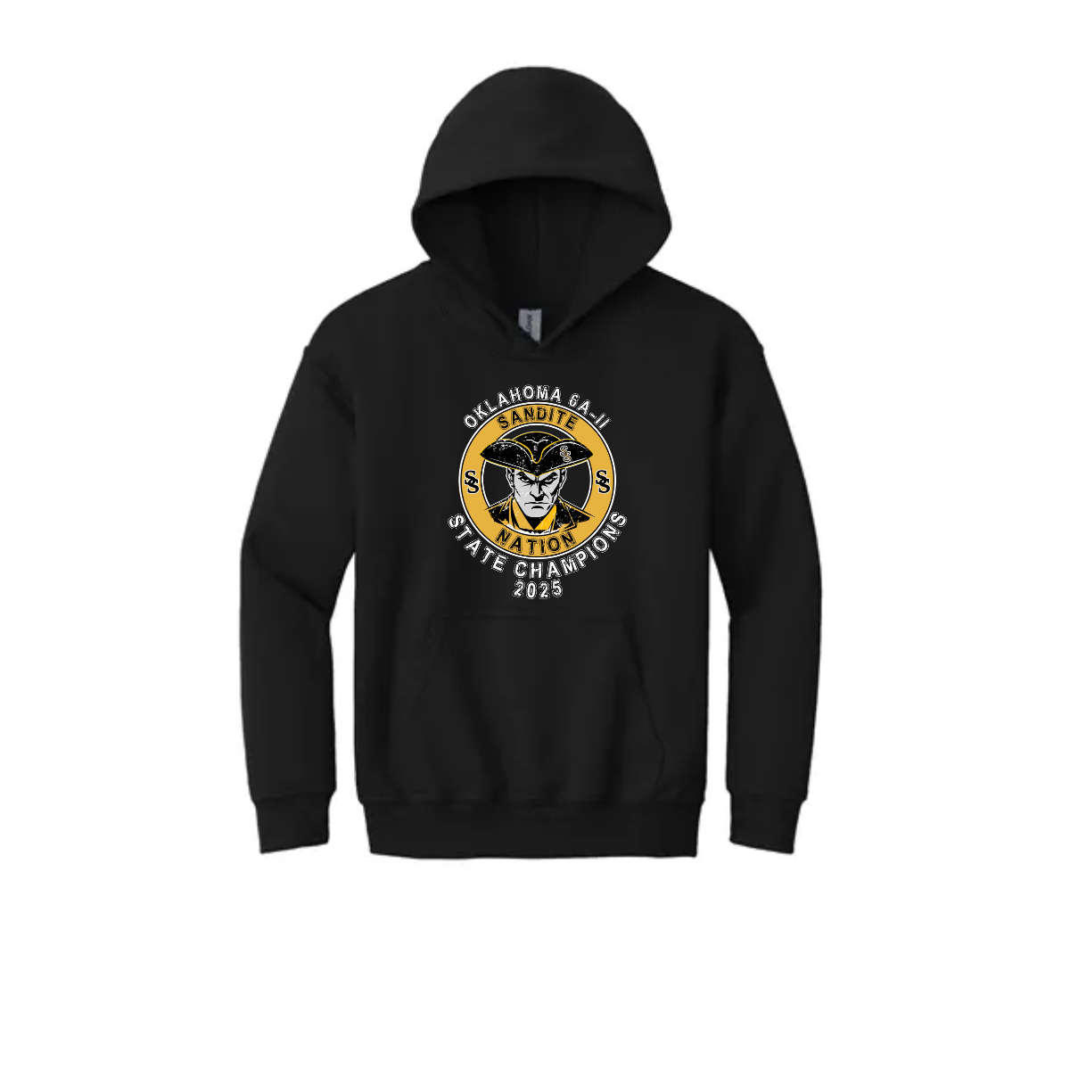 Youth Sandite Champs focus Hooded Sweatshirt. - Youth Sandite Champs focus Hooded Sweatshirt. - Image 2 of 3