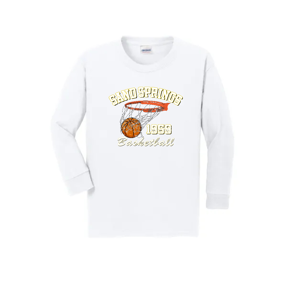 Sandite History BB Youth Long Sleeve T-Shirt. - Sandite History BB Youth Long Sleeve T-Shirt. - Image 1 of 3