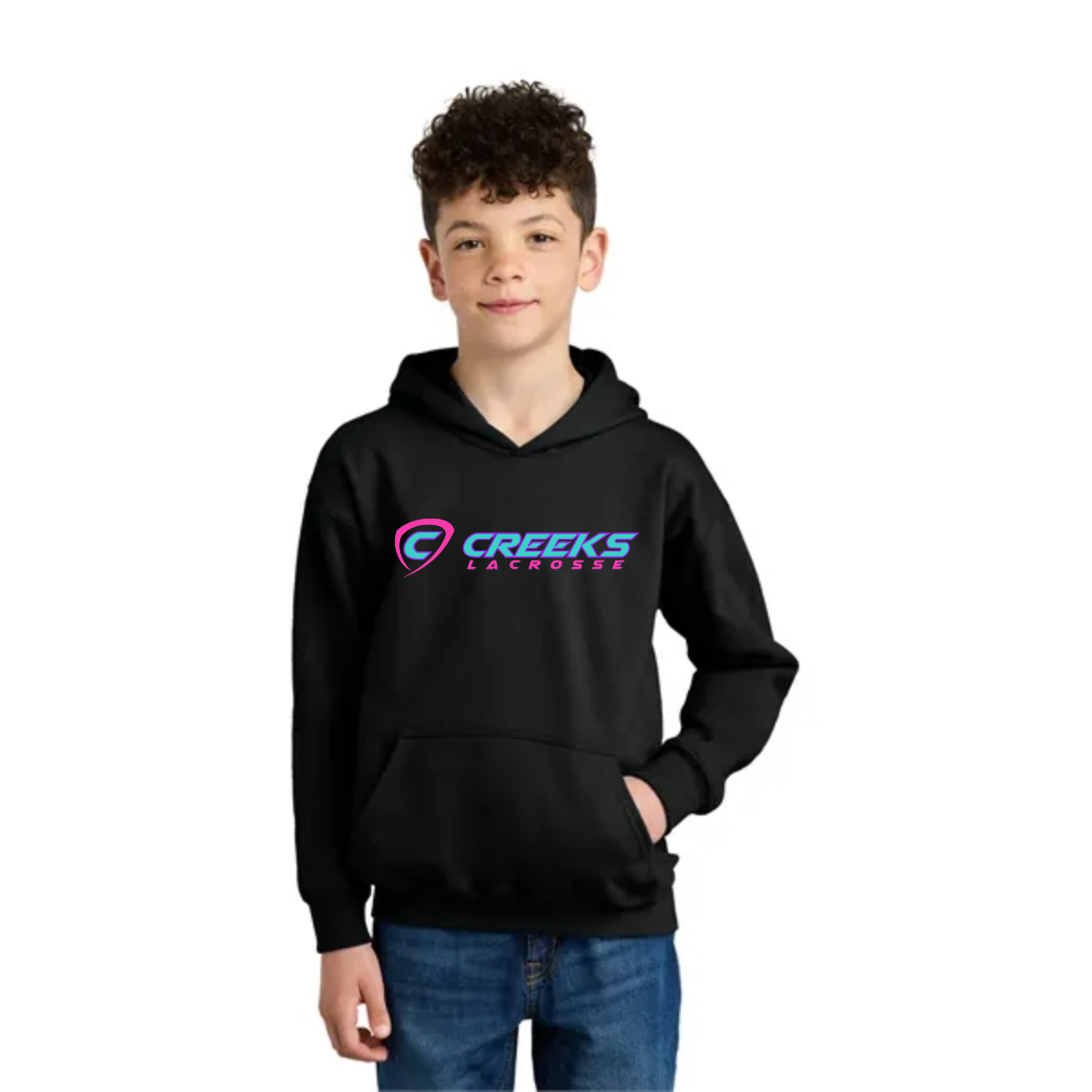 Creeks Youth Softstyle Midweight Fleece Hoodie - Creeks Youth Softstyle Midweight Fleece Hoodie - Image 0 of 2