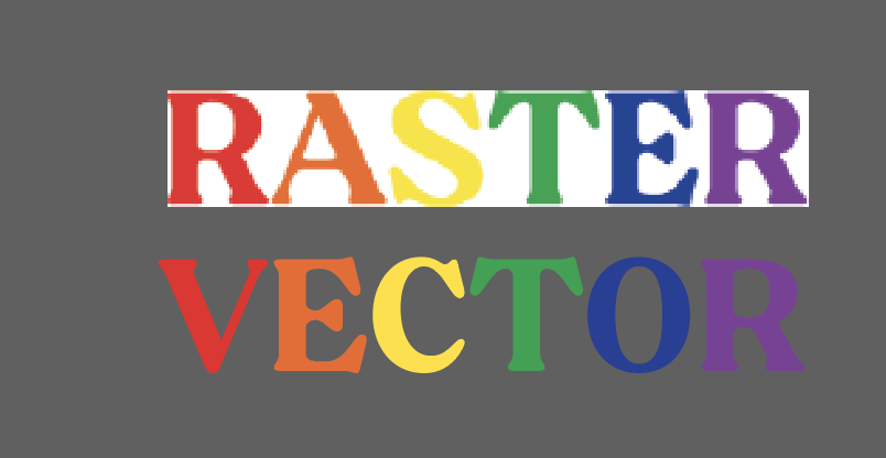 Raster versus vector art