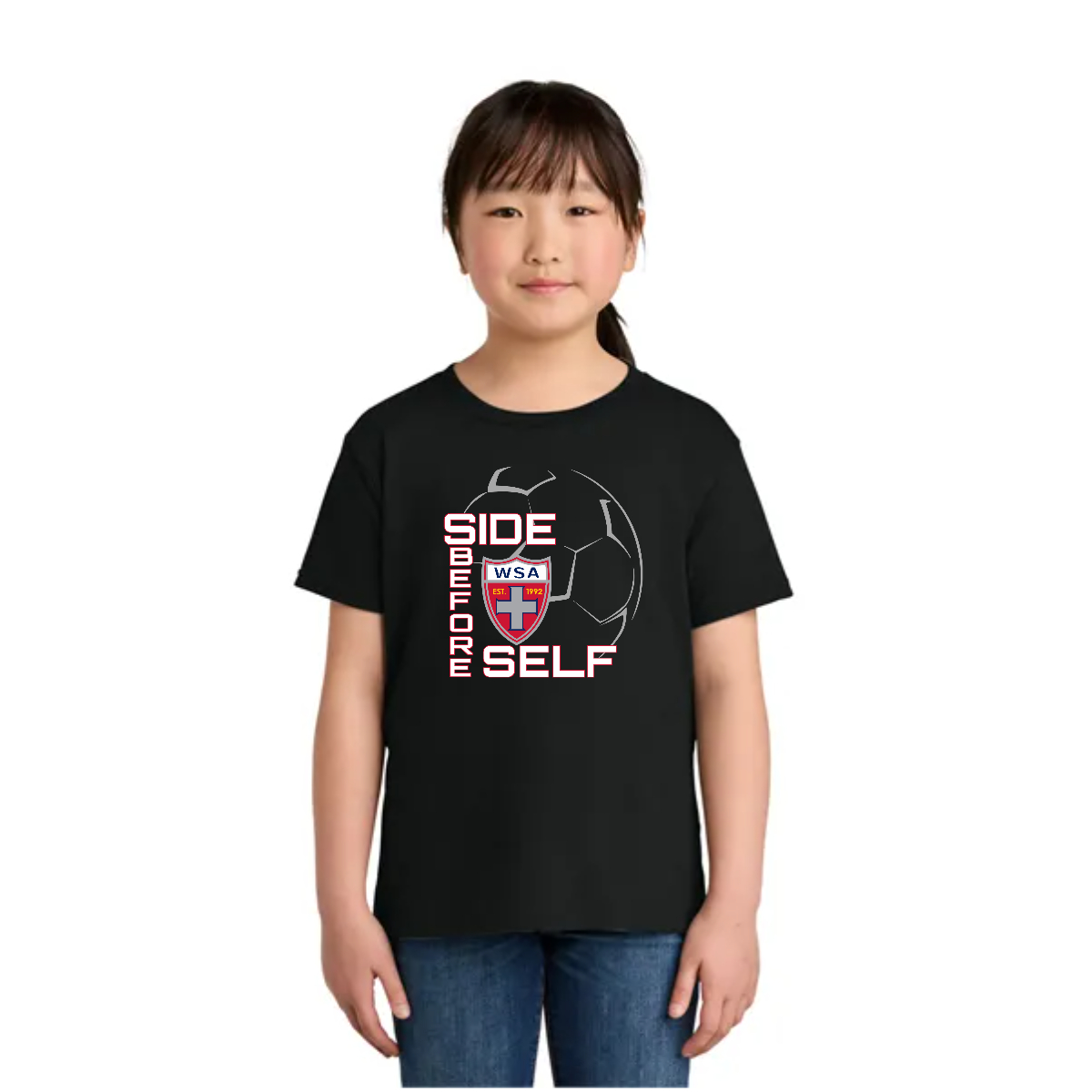 WSA Side before self Youth T-shirt - WSA Side before self Youth T-shirt - Image 1 of 112