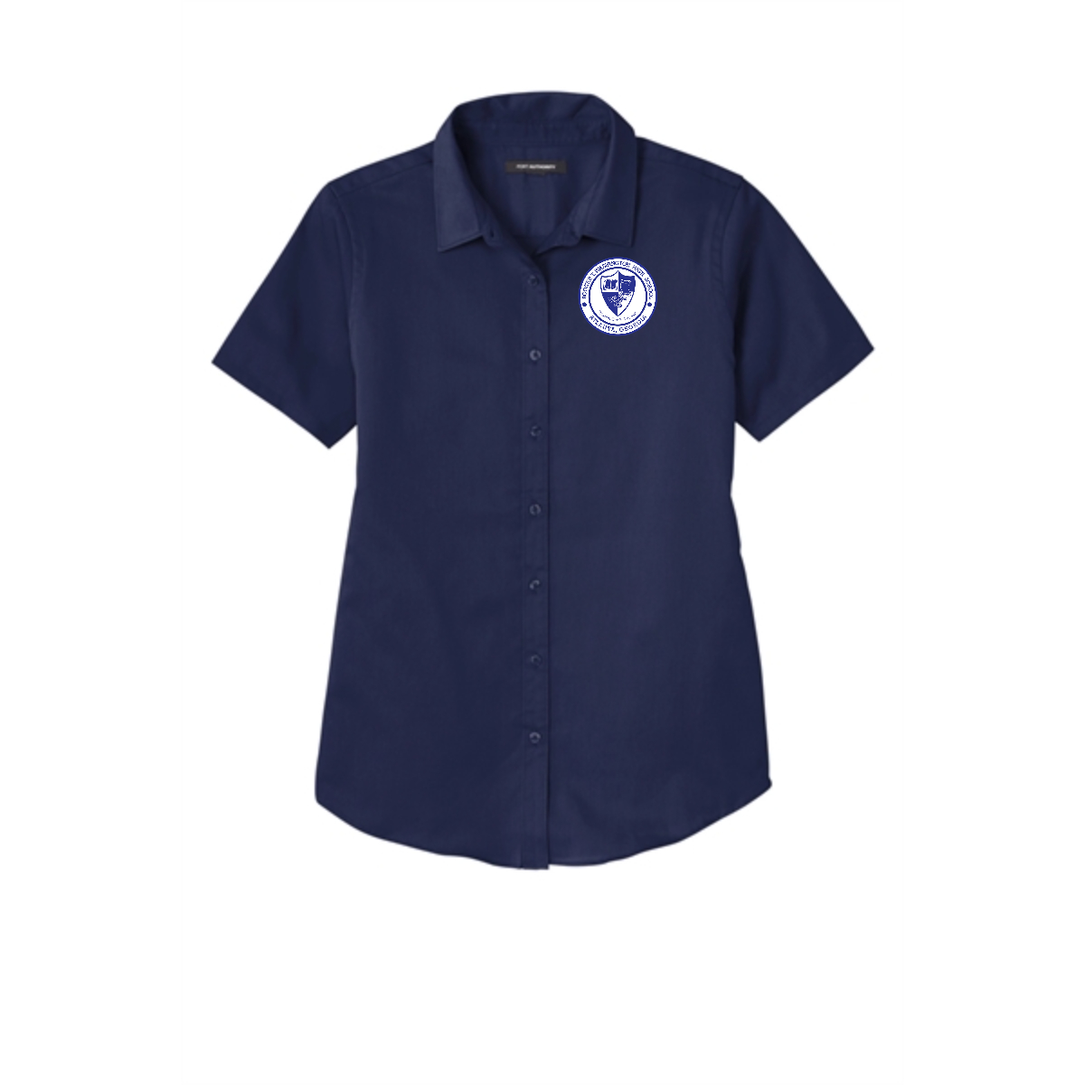 Port Authority Women's Short Sleeve SuperPro React Twill ... - Port Authority Women's Short Sleeve SuperPro React Twill ... - Image 2 of 4