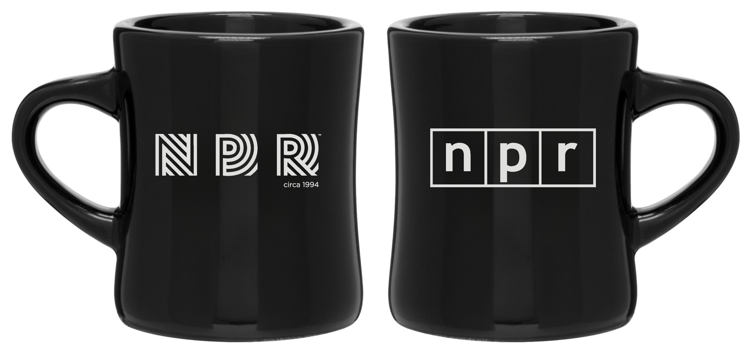 NPR® Vintage Logo Diner Mug - NPR® Vintage Logo Diner Mug - Image 0 of 0