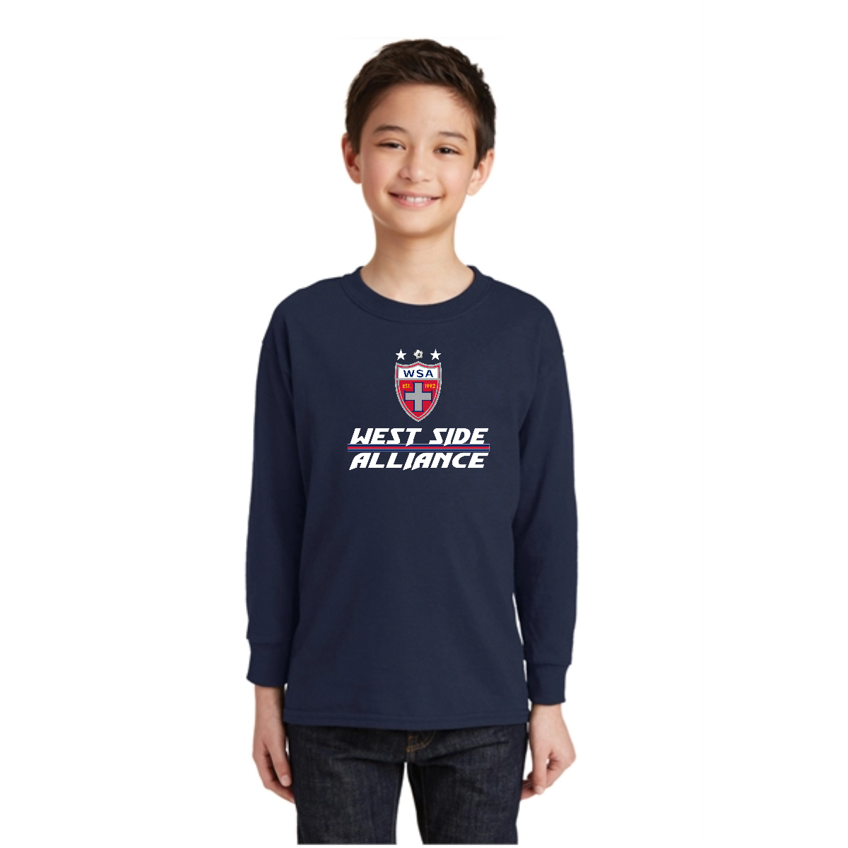 WSA top logo Youth - WSA top logo Youth - Image 1 of 3