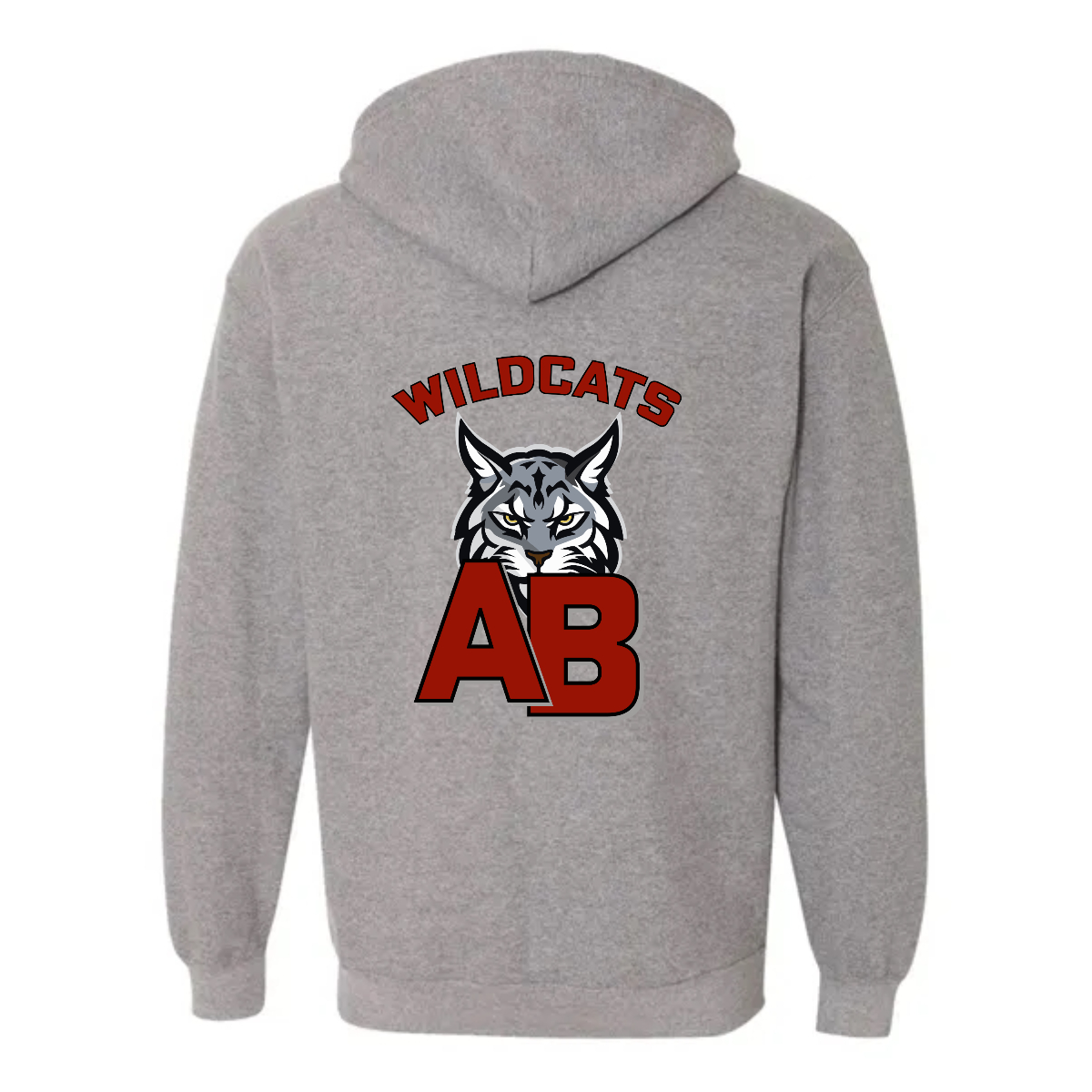 Wildcat Full-Zip Hooded Sweatshirt - Wildcat Full-Zip Hooded Sweatshirt - Image 1 of 9