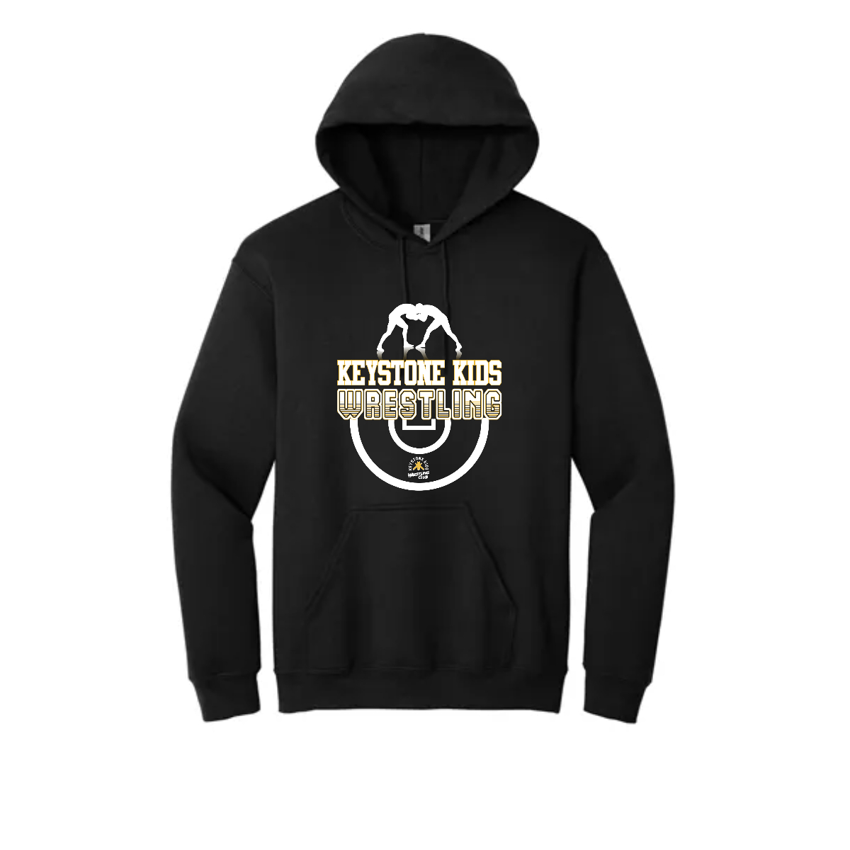 Adult KKWC Mat Hooded Sweatshirt. - Adult KKWC Mat Hooded Sweatshirt. - Image 3 of 4