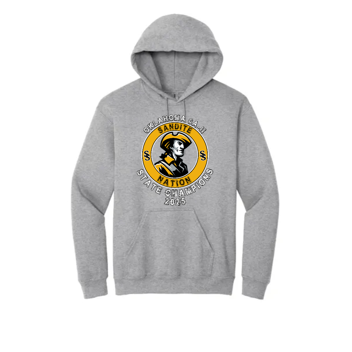 Sandite Champs classic Adult Hooded Sweatshirt. - Sandite Champs classic Adult Hooded Sweatshirt. - Image 2 of 3
