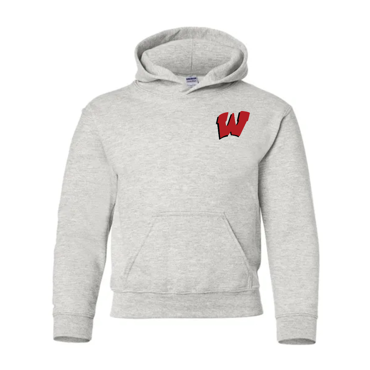 Youth Hooded Warrior Sweatshirt - Youth Hooded Warrior Sweatshirt - Image 2 of 2