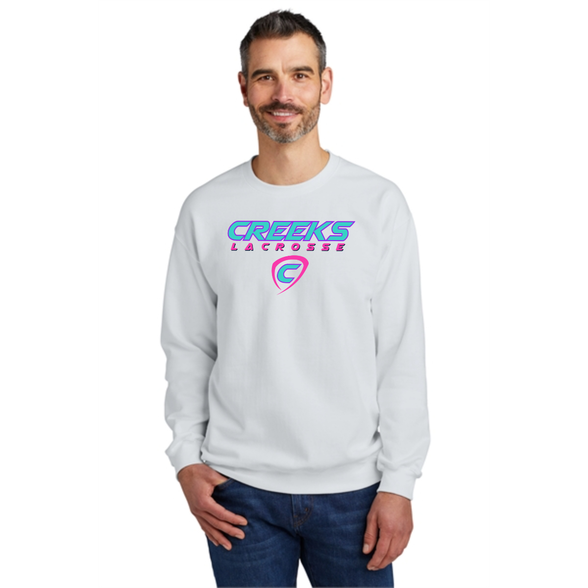 Creeks Softstyle Crewneck Sweatshirt - Creeks Softstyle Crewneck Sweatshirt - Image 0 of 2