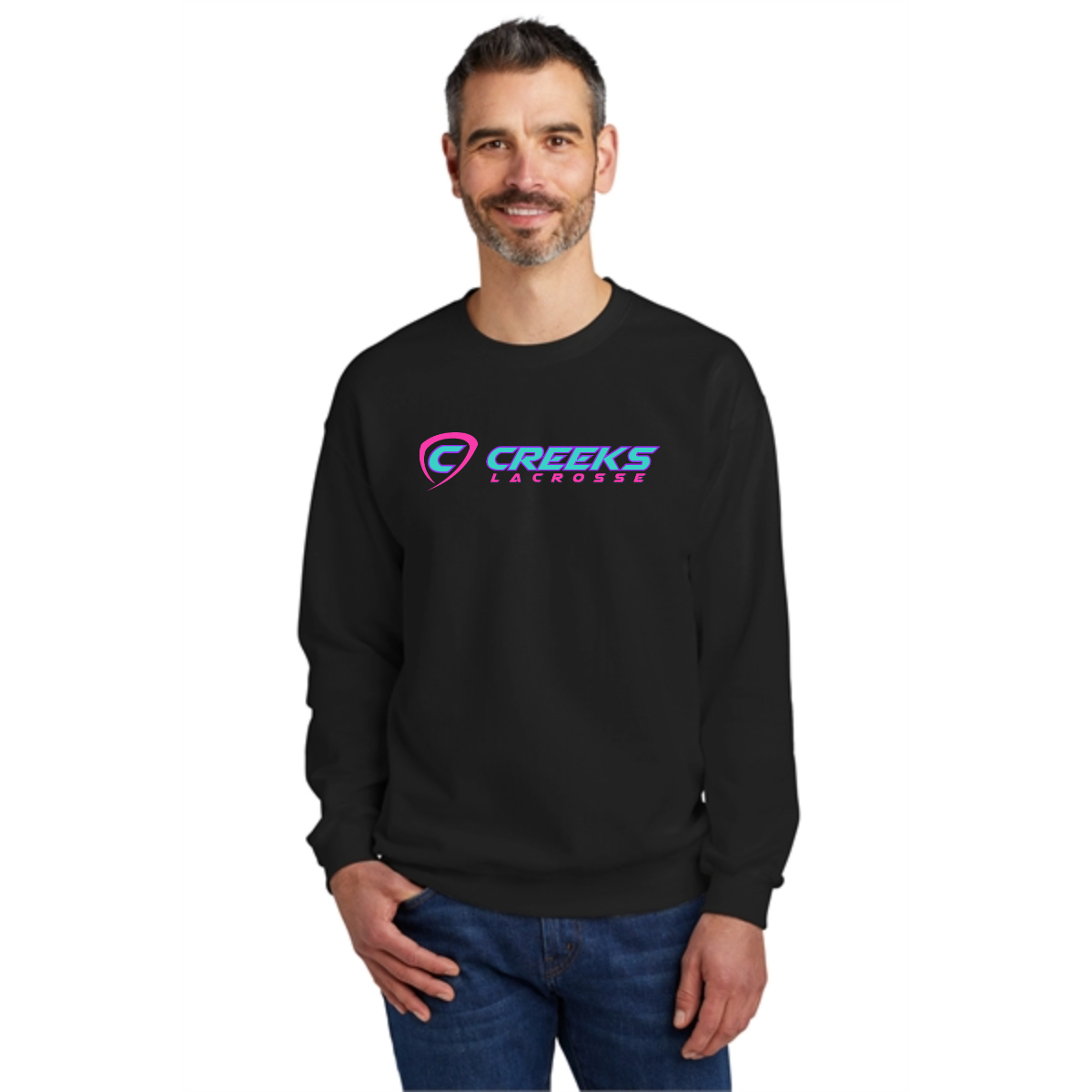 Creeks Softstyle Crewneck Sweatshirt - Creeks Softstyle Crewneck Sweatshirt - Image 0 of 1